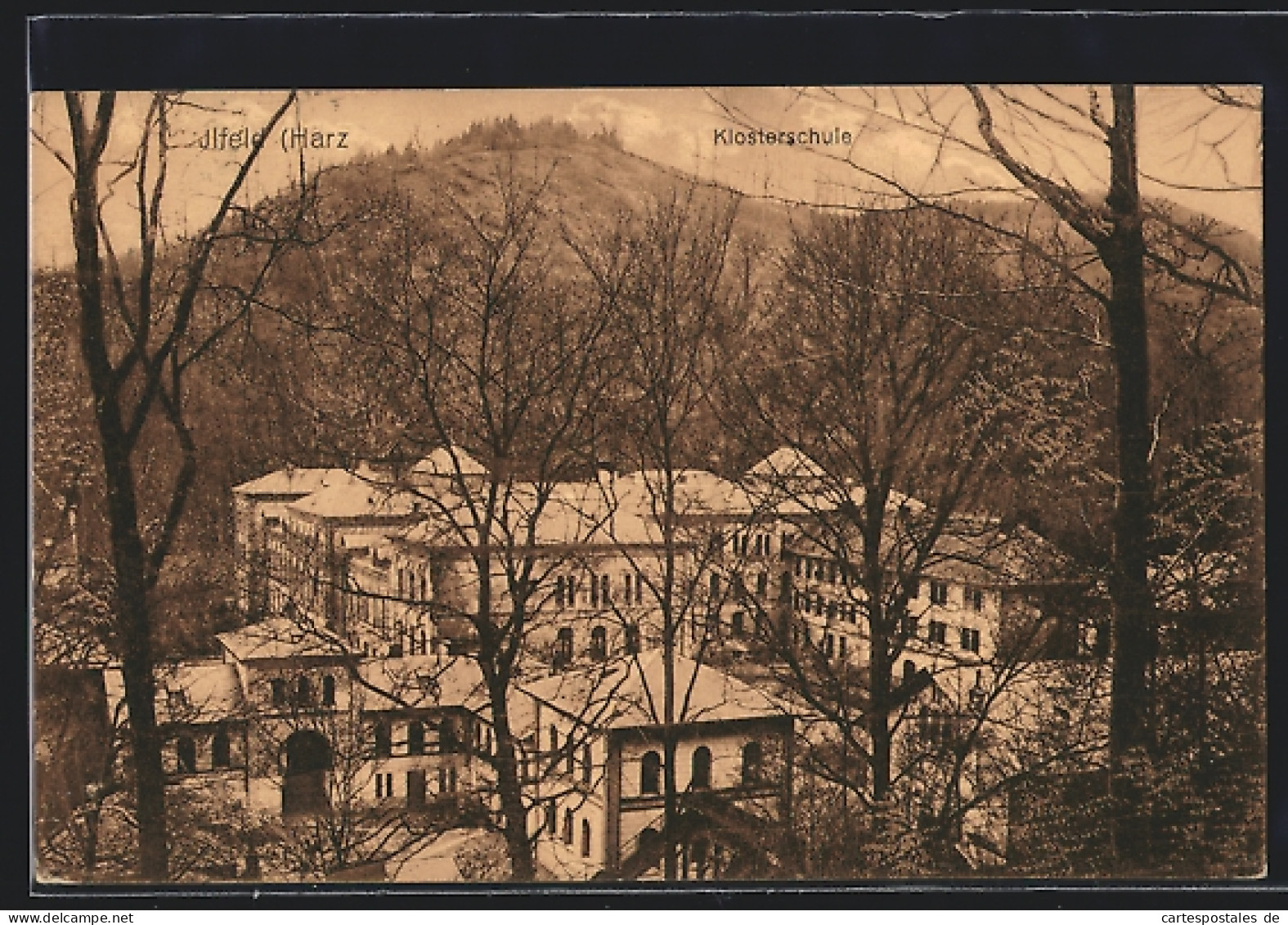 AK Ilfeld /Harz, Klosterschule Aus Der Vogelschau  - Other & Unclassified