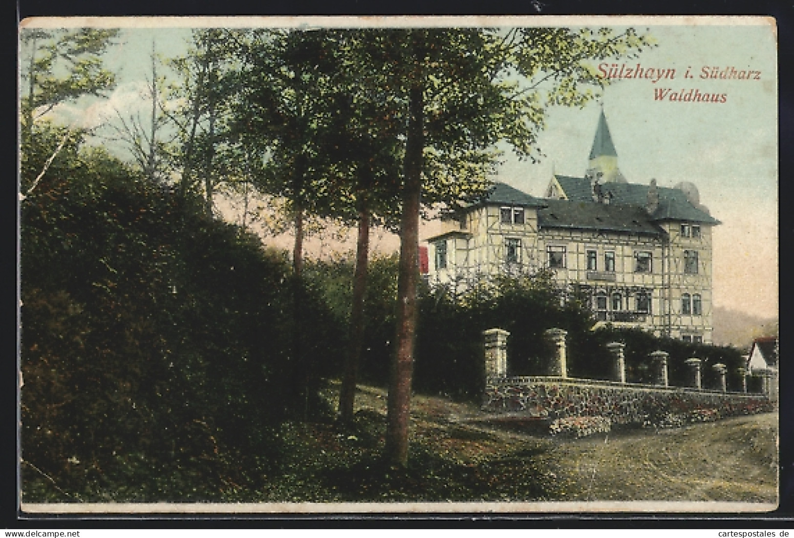 AK Sülzhayn I. Sülzharz, Hotel Waldhaus  - Other & Unclassified