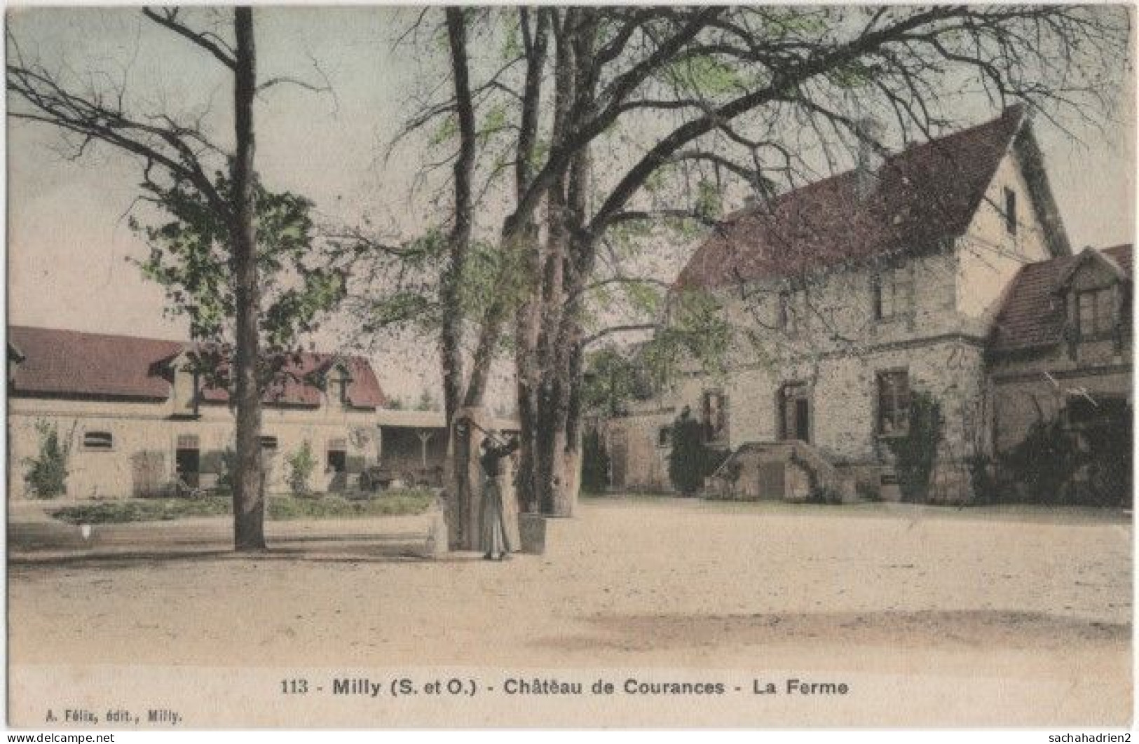 91. MILLY. Château De Courances. La Ferme. 113 - Milly La Foret
