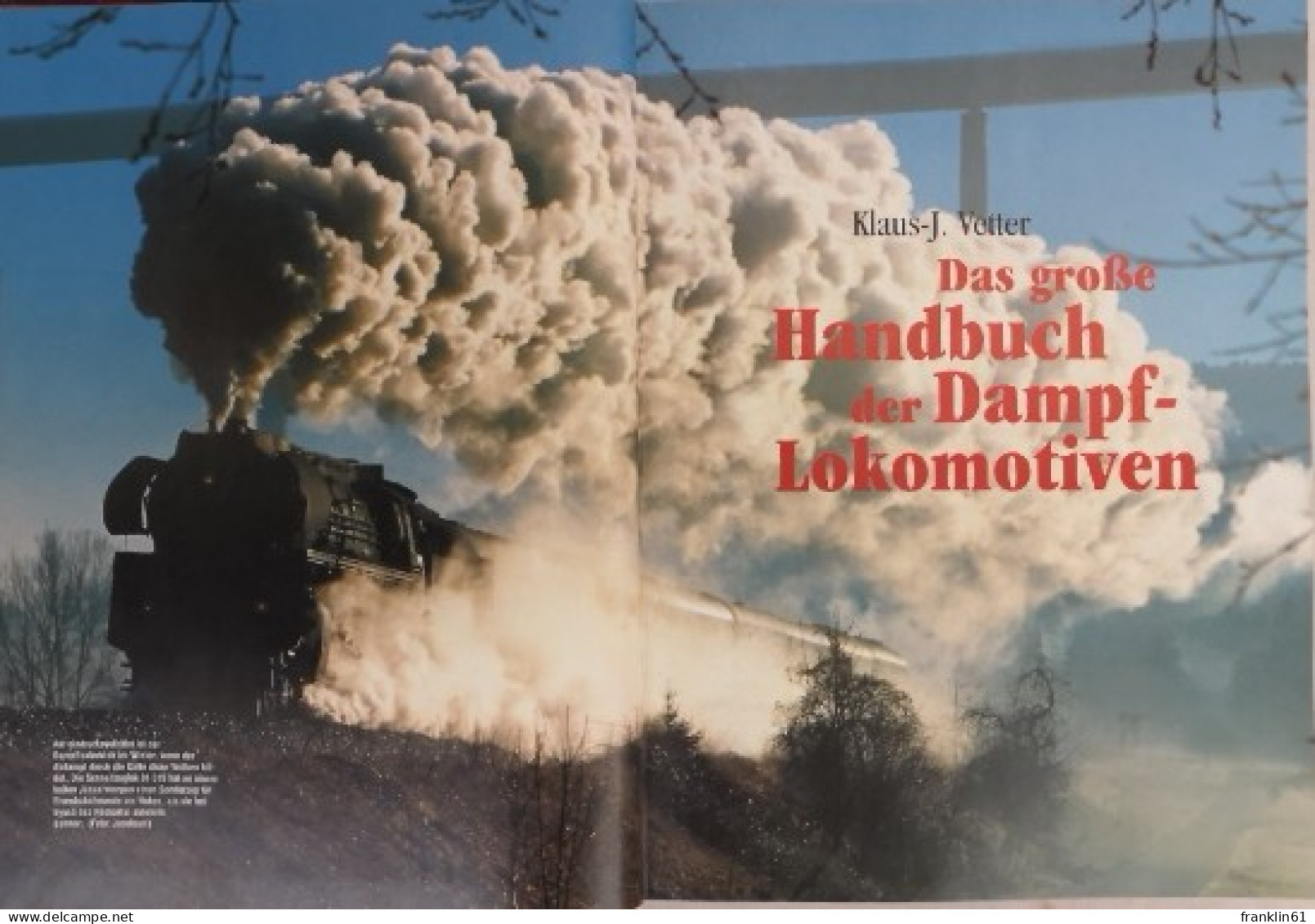 Das Große Handbuch Der Dampflokomotiven. Deutsche Dampfloks Von 1835 Bis Heute. - Transporte