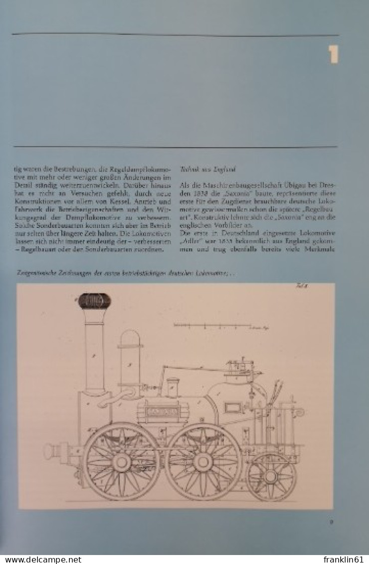 Deutsche Eisenbahnfahrzeuge Von 1835 Bis Heute. - Transports