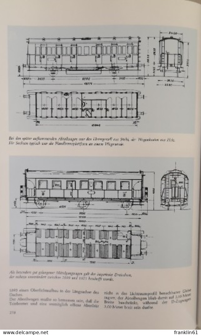 Deutsche Eisenbahnfahrzeuge von 1835 bis heute.