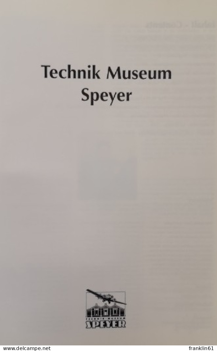 Auto & Technik. Museum Sinsheim. Das Große Museumsbuch. - Transports