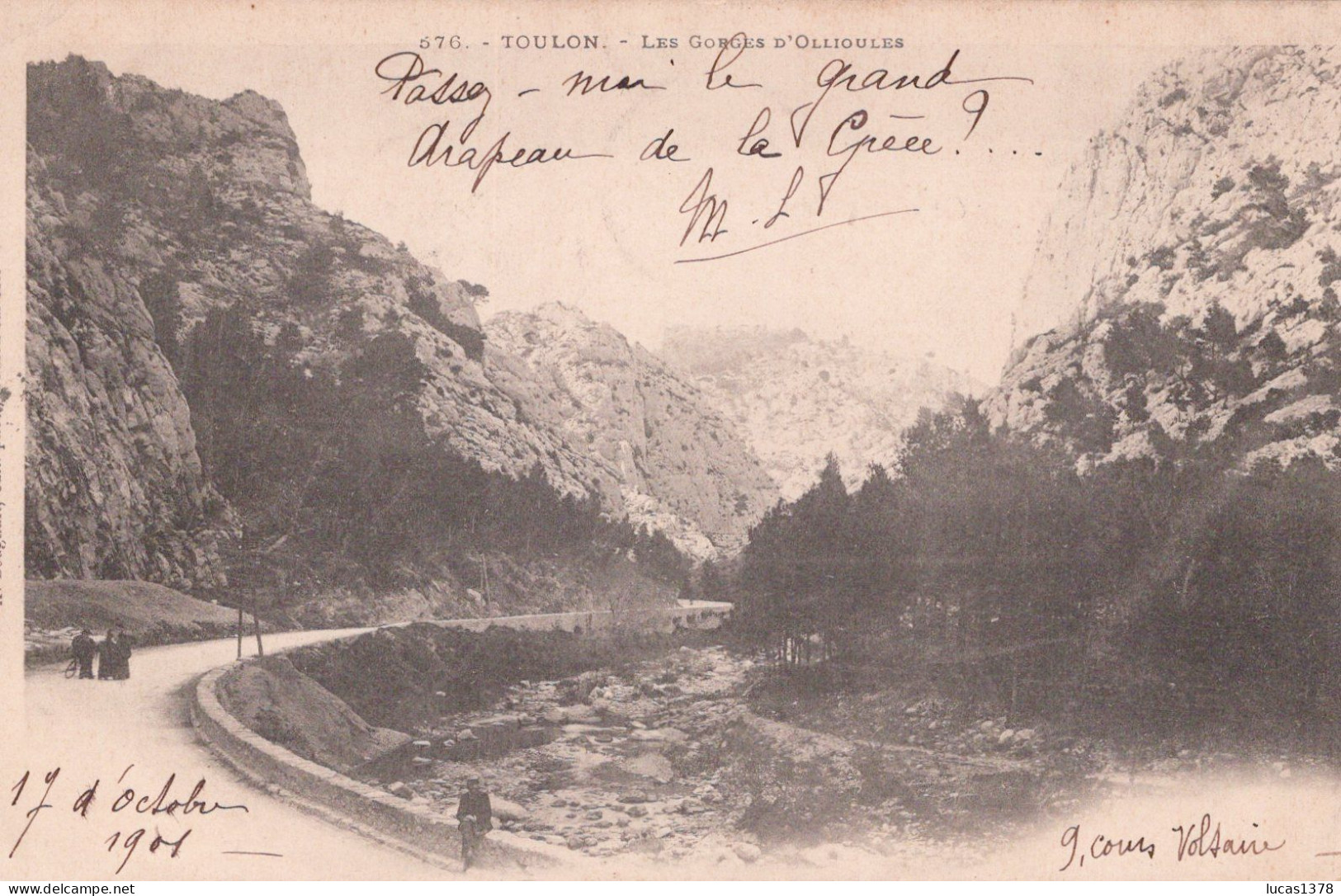 83 / TOULON / LES GORGES D OLLIOULES / PRECURSEUR BOUGAULT 576 - Ollioules