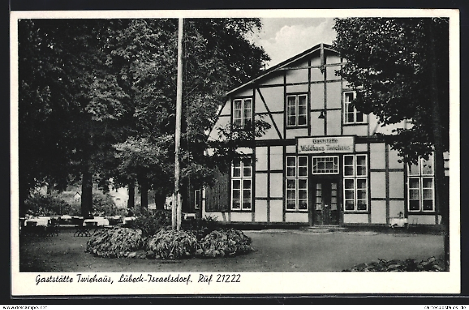 AK Lübeck-Israelsdorf, Gaststätte Twiehaus  - Lübeck