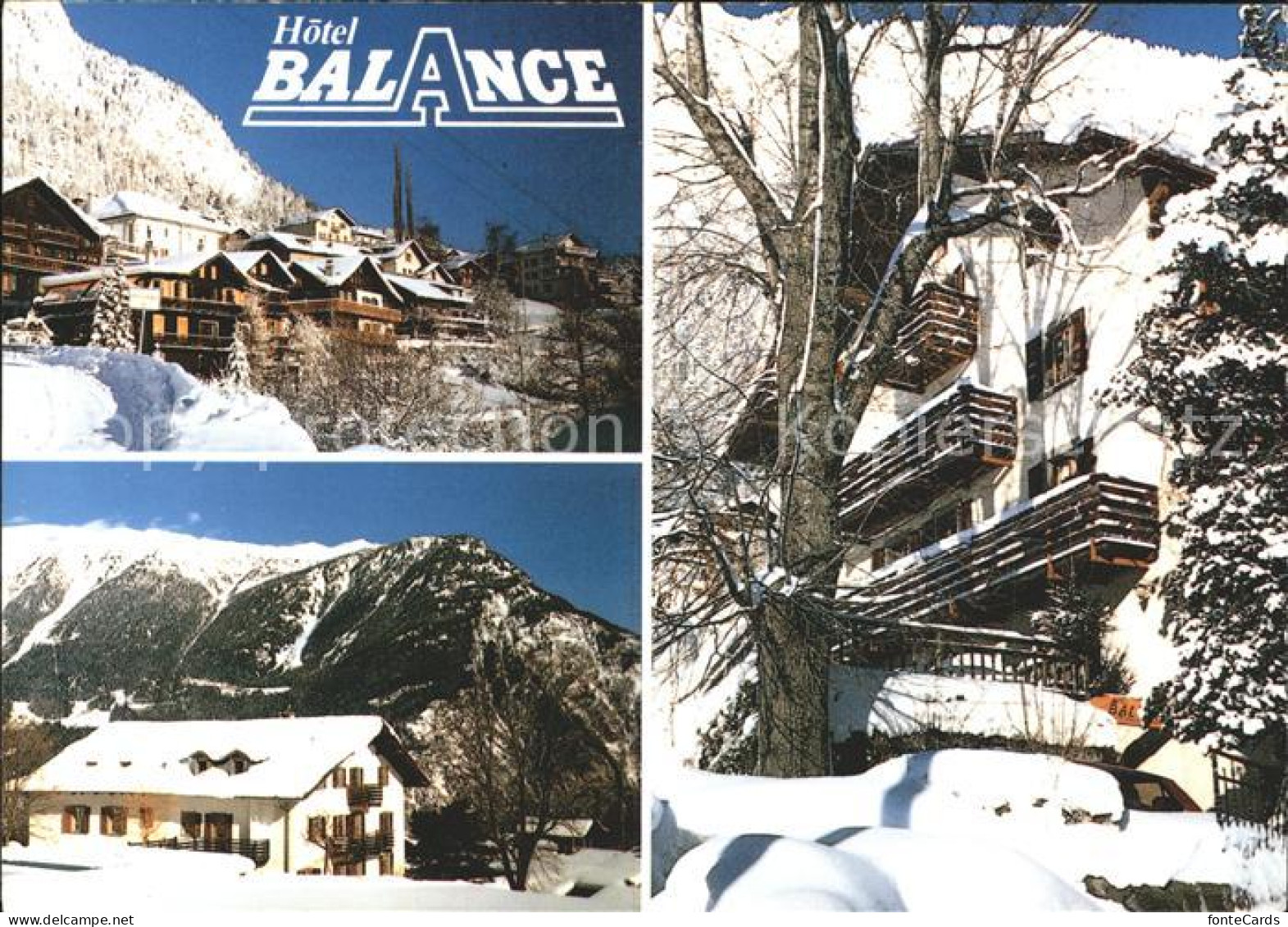 11964932 Valais Wallis Kanton Hotel Balance, Gebirge Sion - Autres & Non Classés