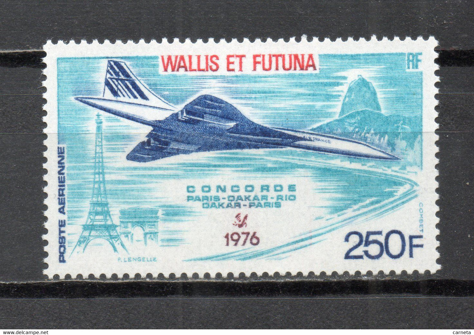 WALLIS ET FUTUNA  PA  N° 71  NEUF SANS CHARNIERE COTE 31.00€    AVION  CONCORDE - Nuovi