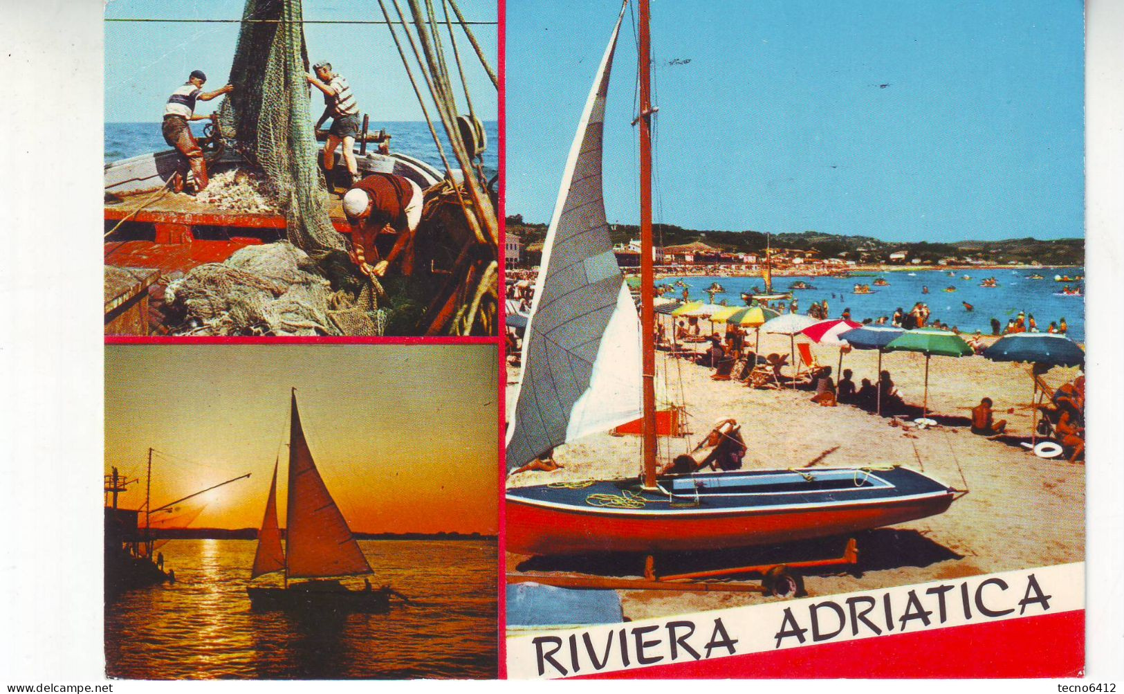 Riviera Adriatica - Vedutine - Viaggiata - Other & Unclassified
