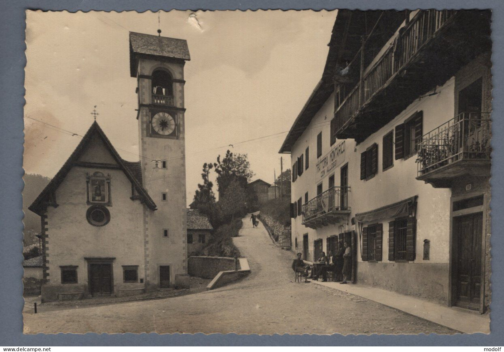 CPSM - Italie - Sottocastello Di Cadore - Piazza S. Lorenzo - Non Circulée - Other & Unclassified