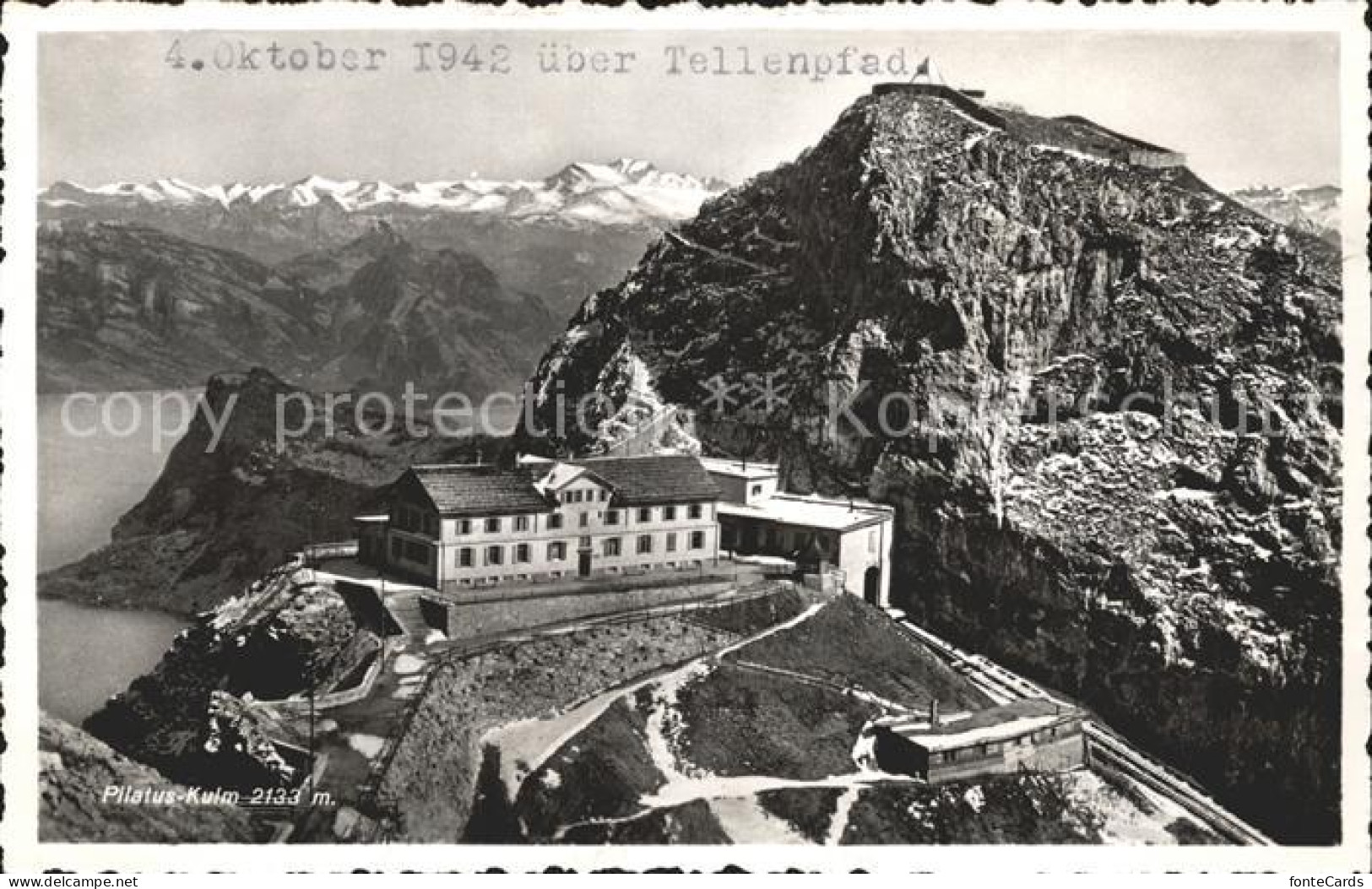 11963553 Pilatus Kulm Berghotel Vierwaldstaettersee Alpenpanorama Pilatus  - Other & Unclassified