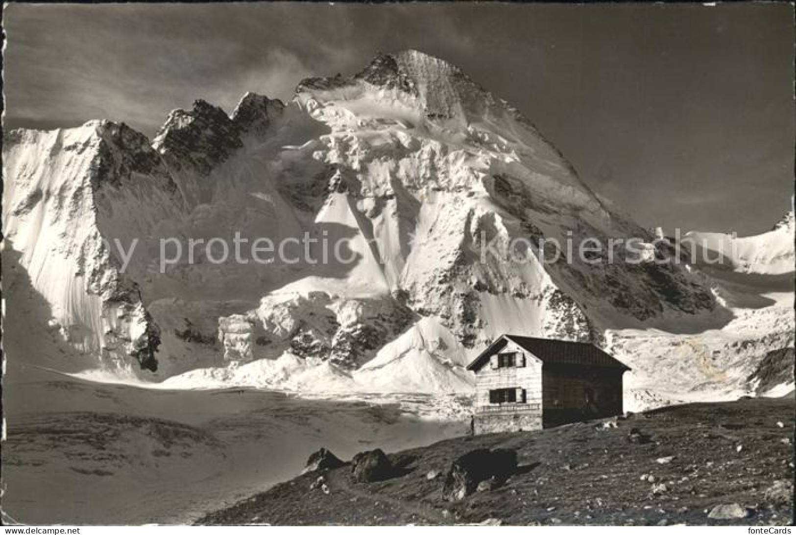 11963508 Zermatt VS Schonbuehlhuette Dent D Herens Schutzhaus Walliser Alpen - Sonstige & Ohne Zuordnung