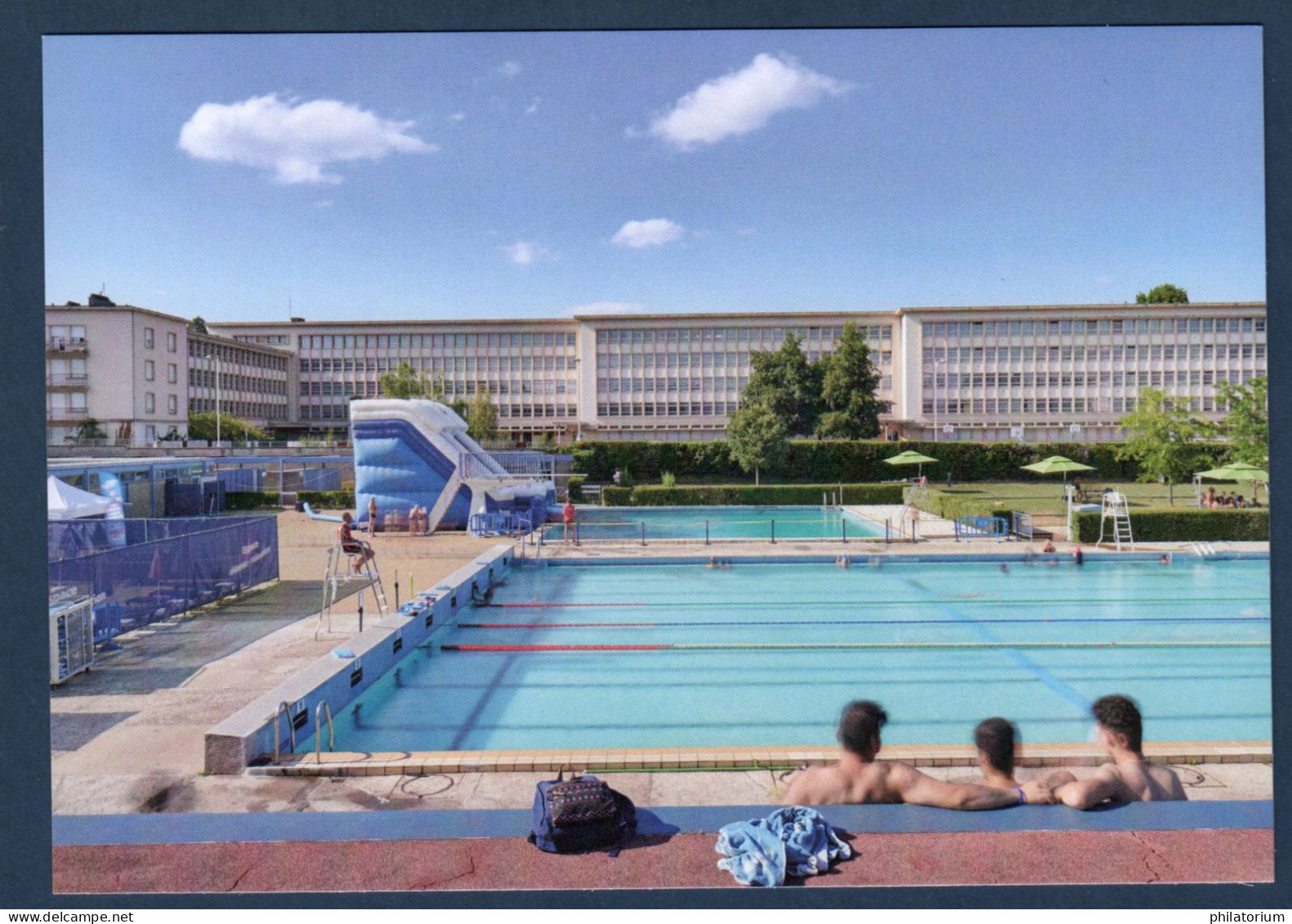 54 NANCY Piscine Louison Bobet Et Lycée Chopin, - Nancy