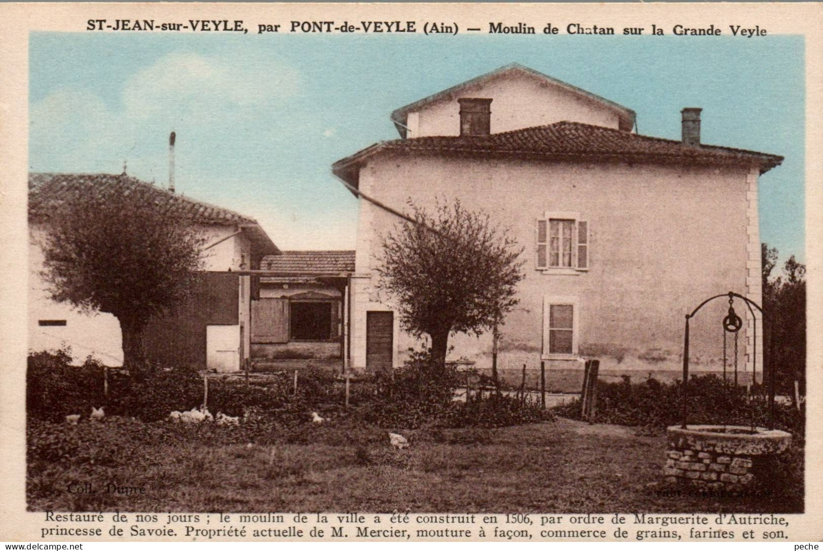 N°1513 W -cpa St Jean De Veyle -moulin De Chatan- - Non Classés