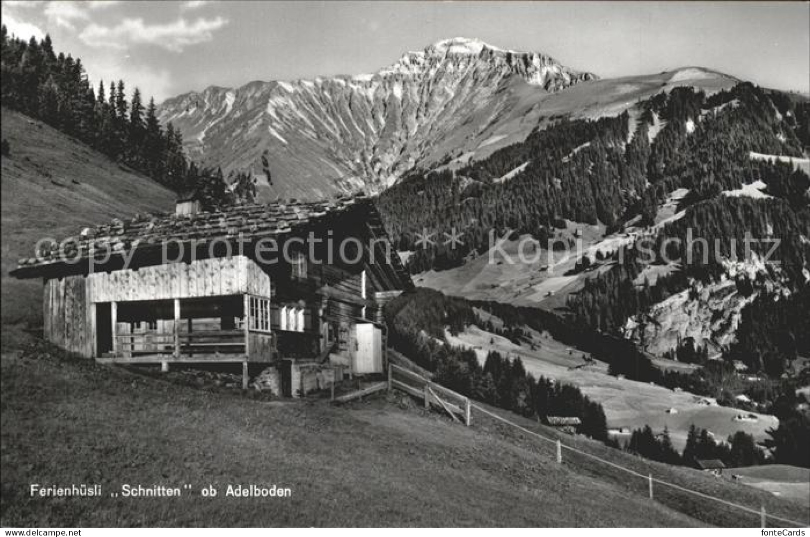 11962350 Adelboden Ferienhuesli Schnitten Alpenpanorama Adelboden BE - Autres & Non Classés