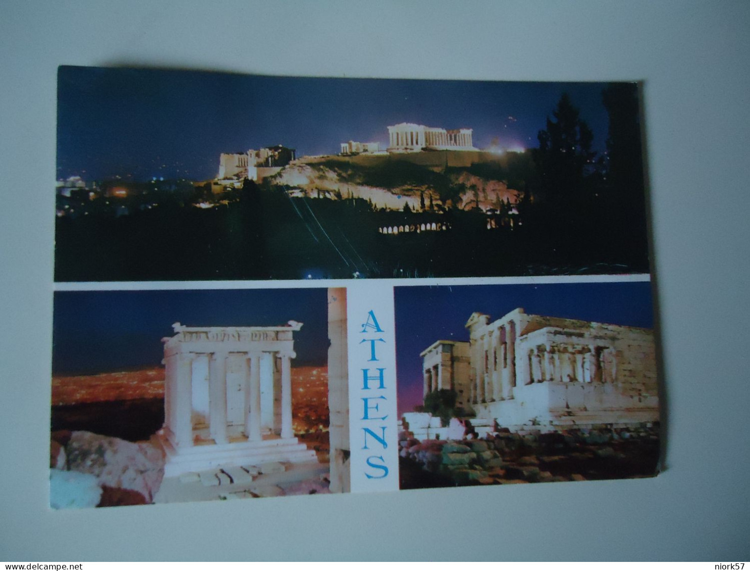 GREECE POSTCARDS ATHENS PANORAMA    MORE  PURHASES 10% DISCOUNT - Grecia