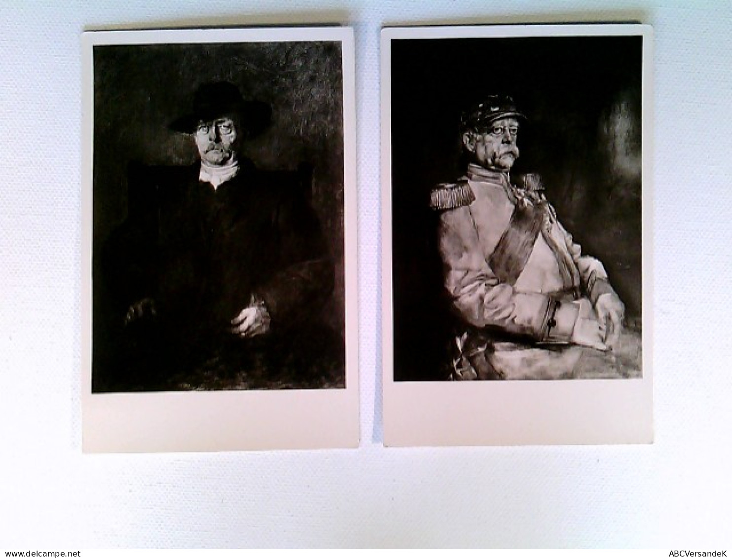Franz V. Lenbach, Otto Von Bismarck, 2 Künstler AK, Ungelaufen, Ca. 1955, Konvolut - Non Classés
