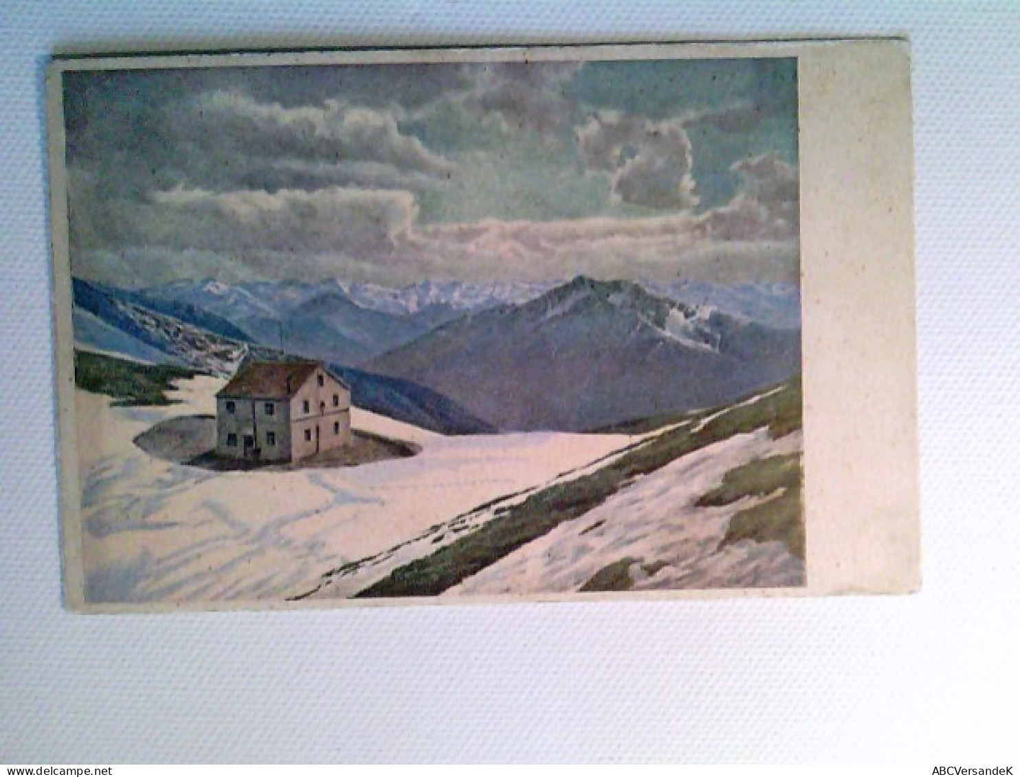 Glorerhütte (2650m) Am Bergertörl In Der Südl. Glocknegruppe, Im Schnee, Künstler AK, Ungelaufen, Ca. 1920 - Sin Clasificación