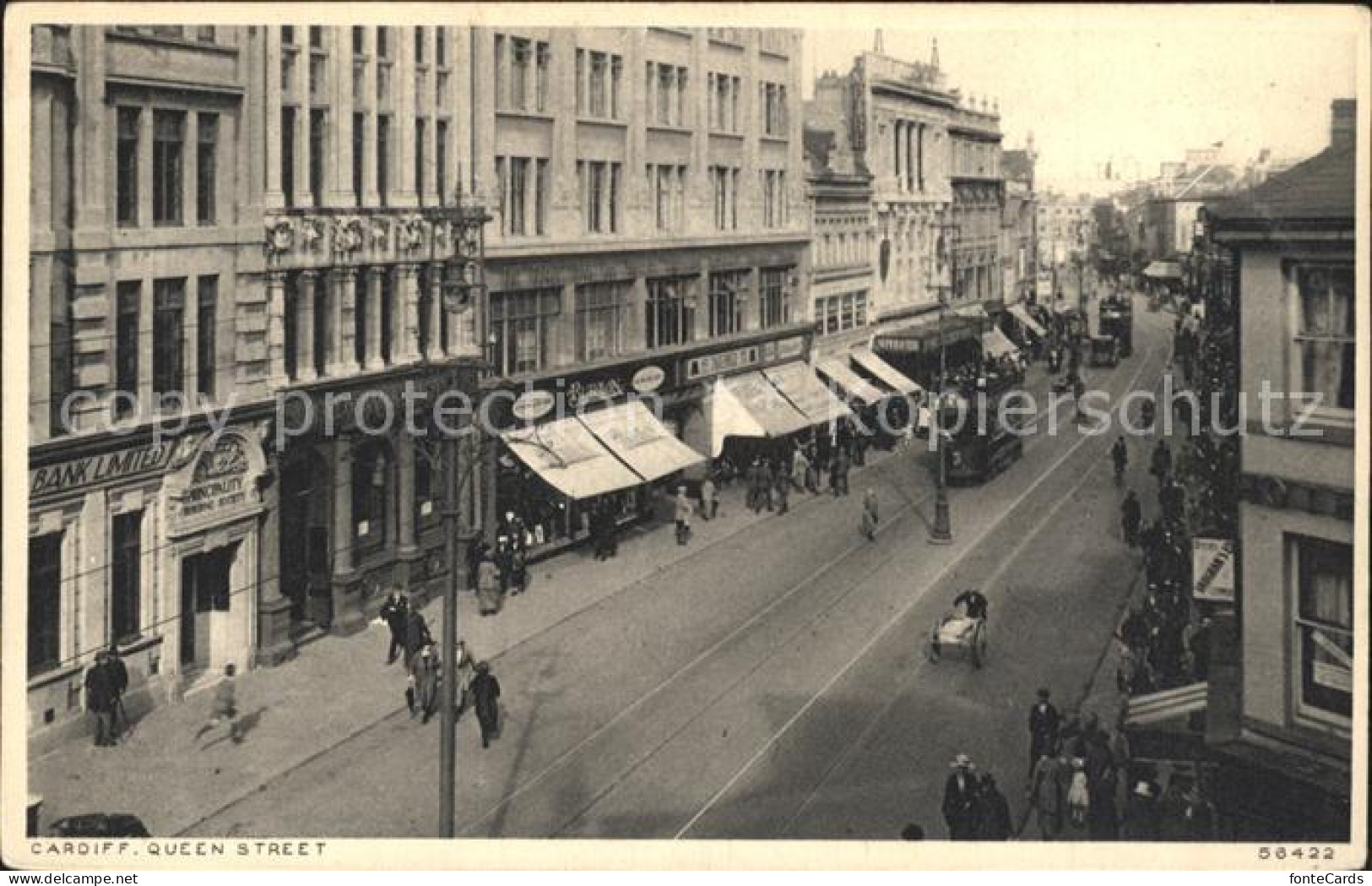 11960872 Cardiff Wales Queen Street Cardiff Wales - Sonstige & Ohne Zuordnung