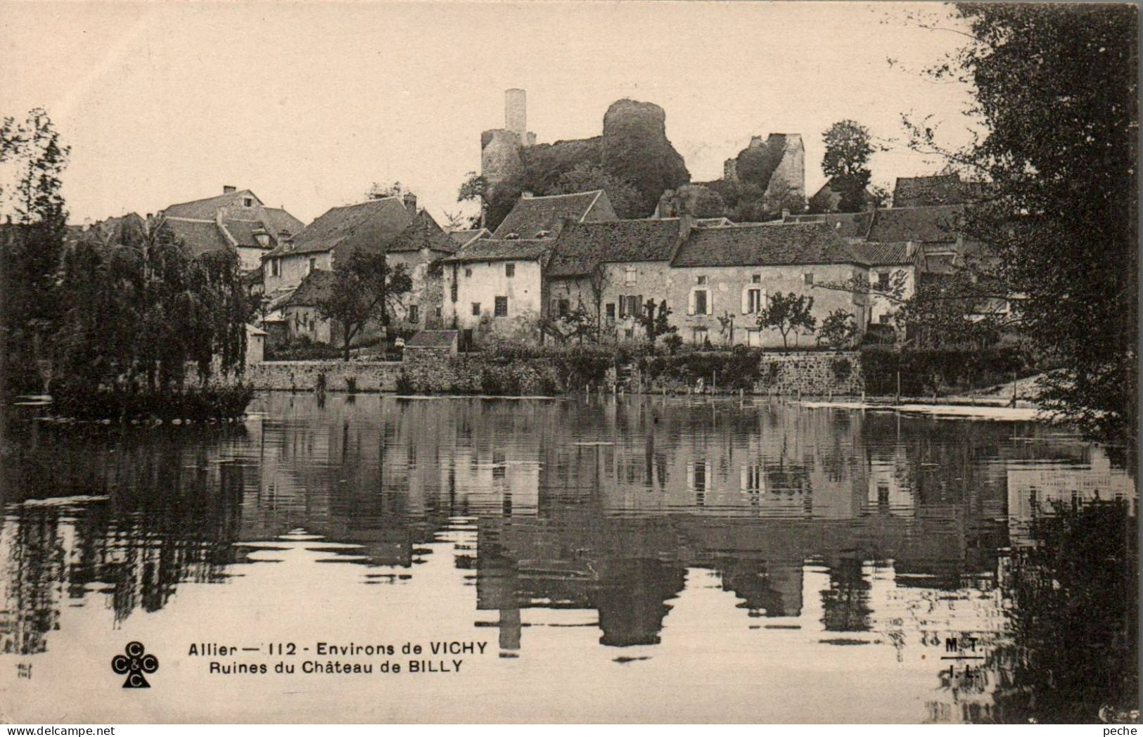 N°1517 W -cpa Ruines Du Château De Billy - Sonstige & Ohne Zuordnung