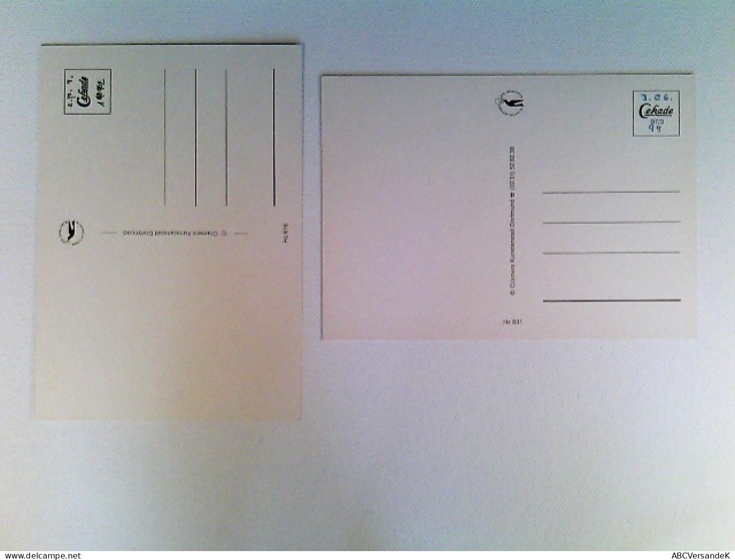 Der Schöne Harz, 2x Landkarte Mit Orten, Landmarken Etc., 2 Künstler AK, Ungelaufen, Datiert 1992/99, Konvol - Otros & Sin Clasificación