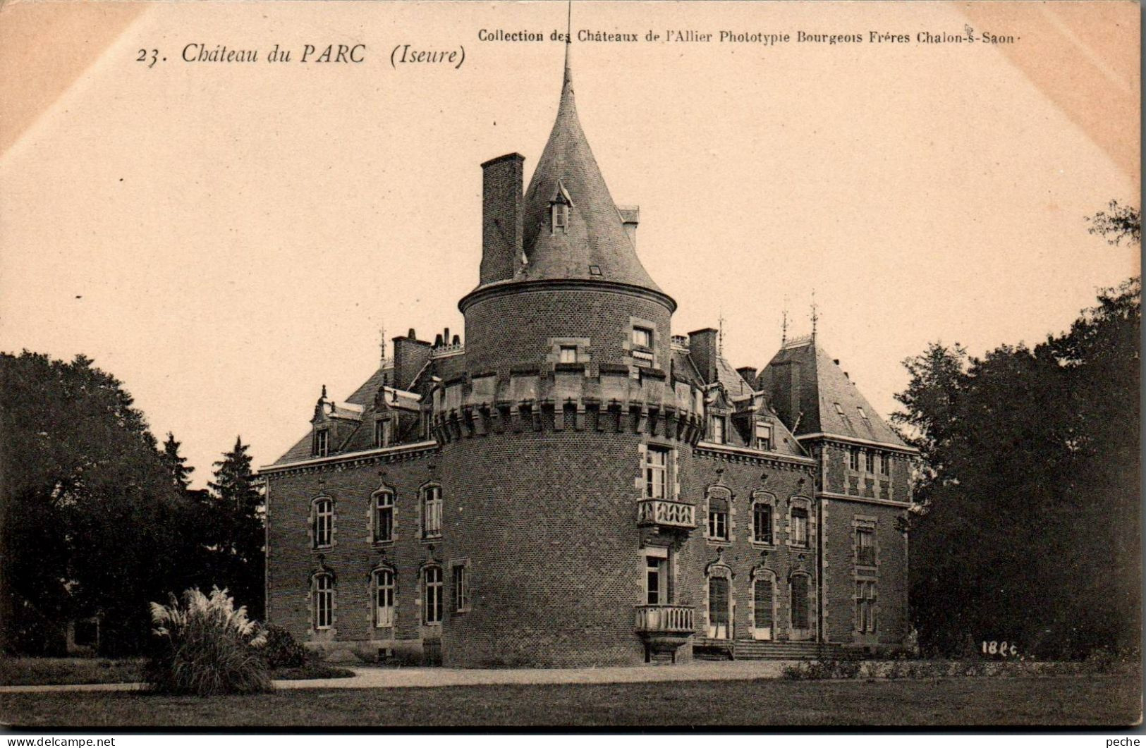N°1518 W -cpa Château Du Parc -Iseure- - Sonstige & Ohne Zuordnung