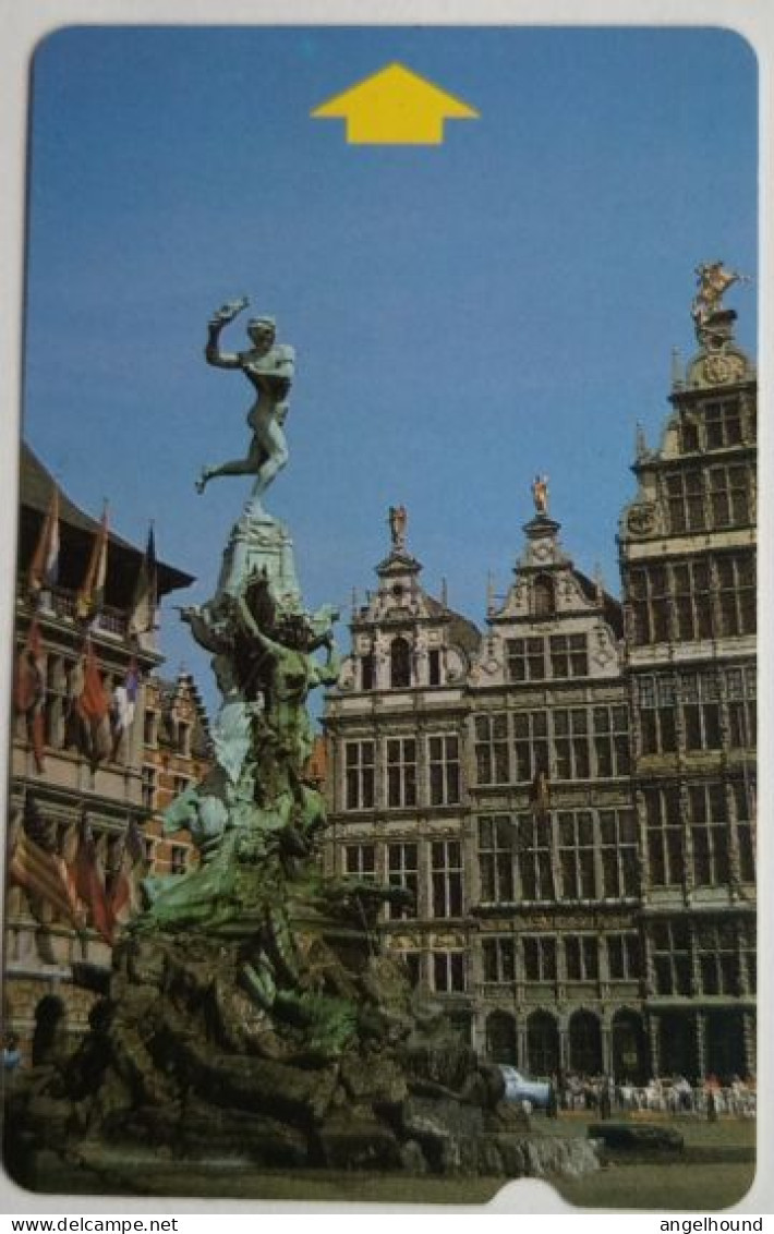 Estonia 30 Kr. Bell Alcatel  ( Demo Card ) - Fountain In Antwerp , B - Estonia