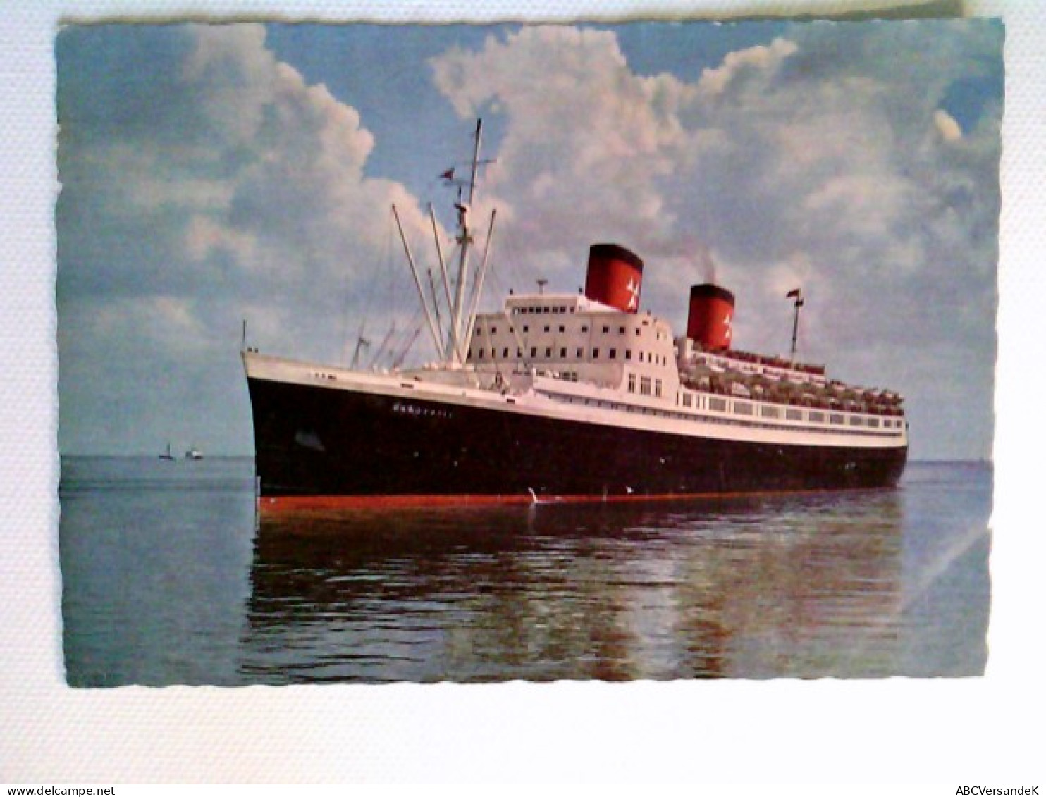 T.S. Hanseatic, Hamburg-Atlantik-Linie, AK, Gelaufen 1966 - Other & Unclassified