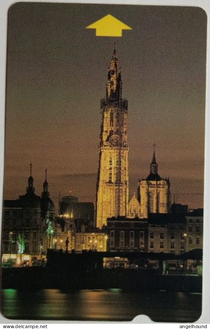Estonia Bell Telephone Alcatel 250 Kr. Demo Card - Antwerp Cathedral , A - Estonia