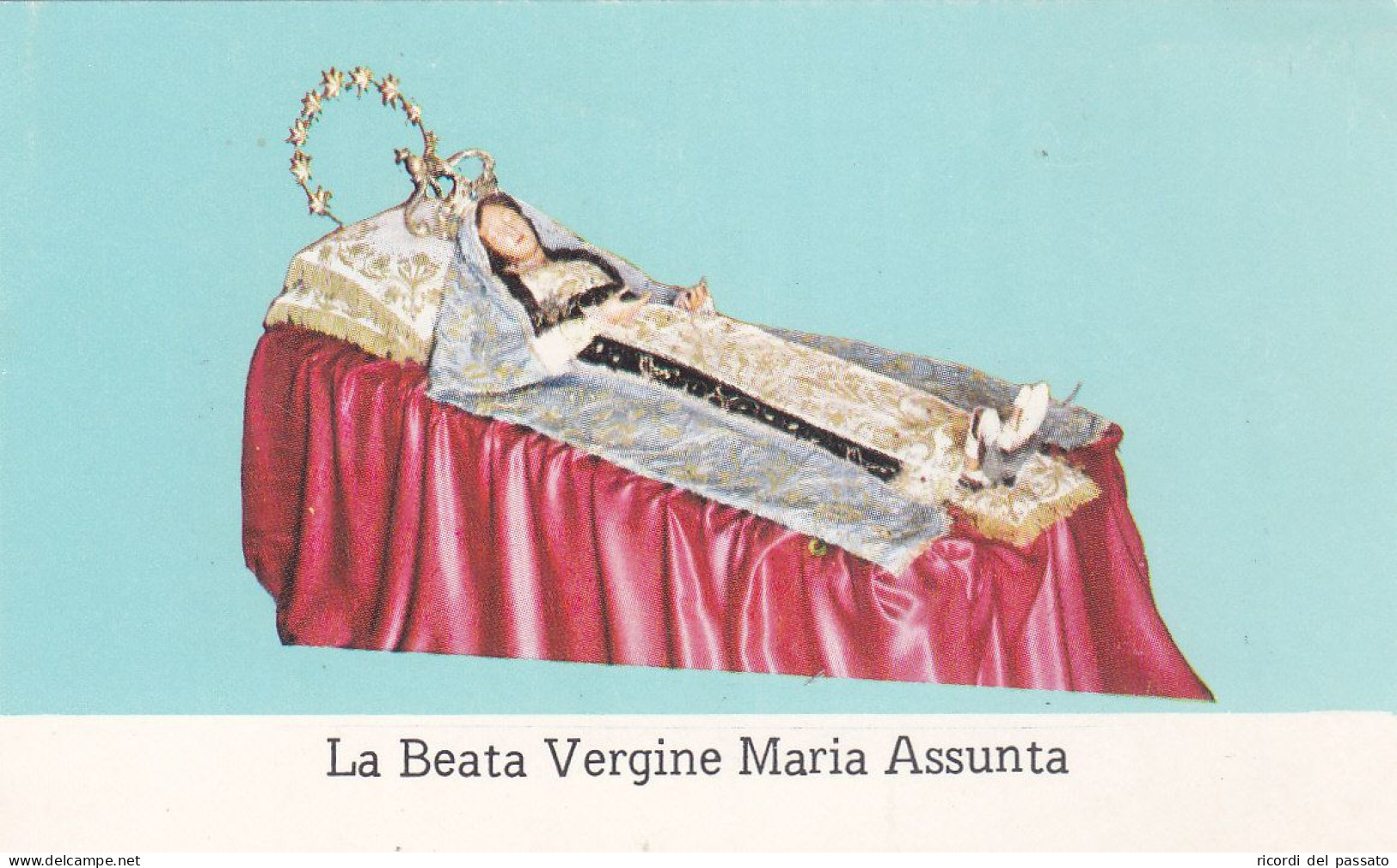 Santino La Beata Vergine Maria Assunta - Devotieprenten