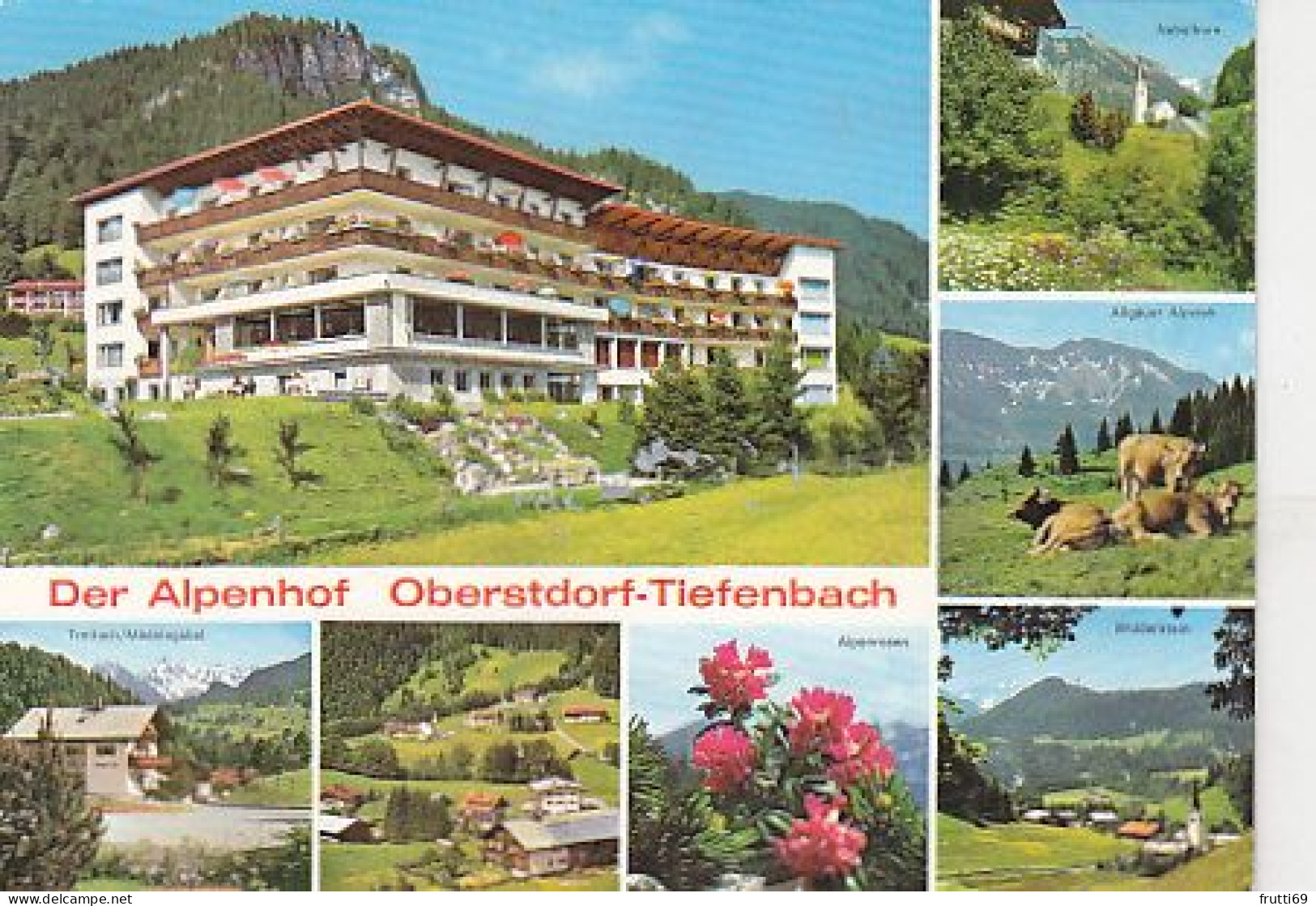 AK 215959 GERMANY - Oberstdorf - Tiefenbach - Der Alphof - Oberstdorf