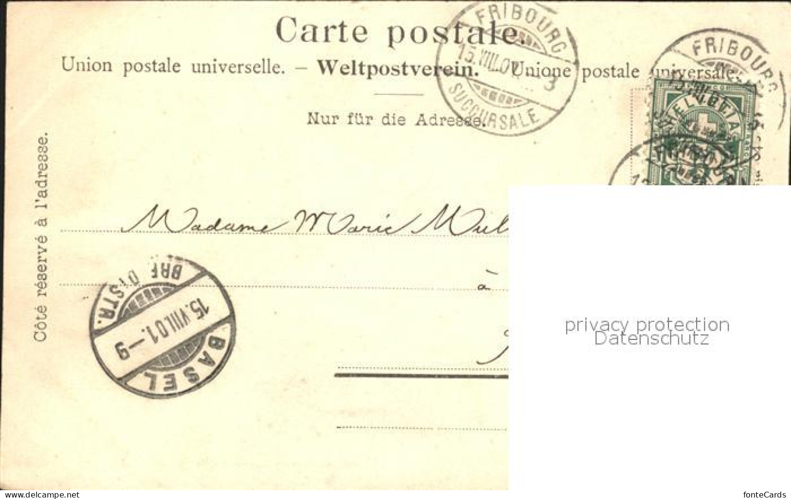 11960002 Fribourg FR Chapelle De Lorette Fribourg - Other & Unclassified