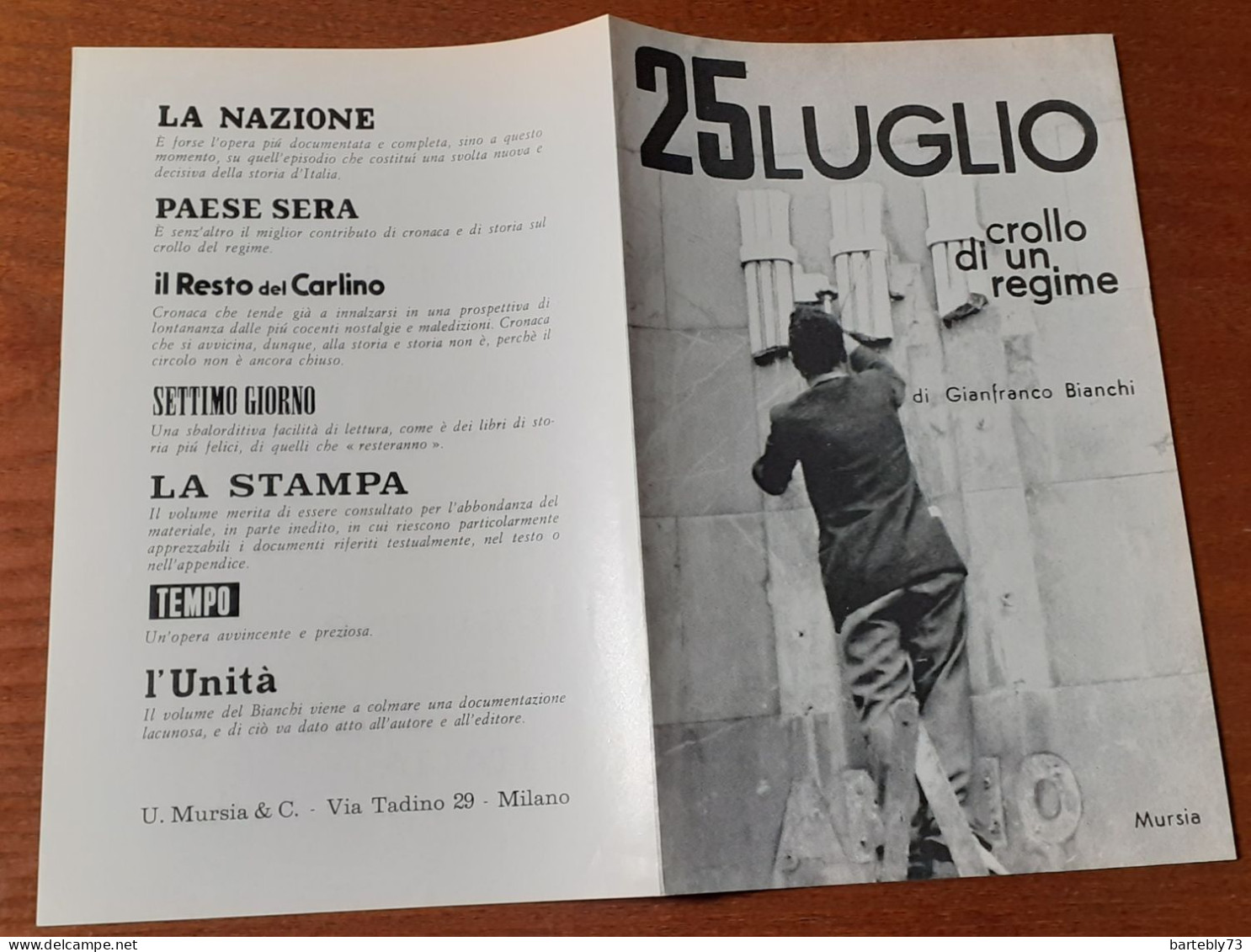 Pubblicità Mursia Editore (1963) - Werbung