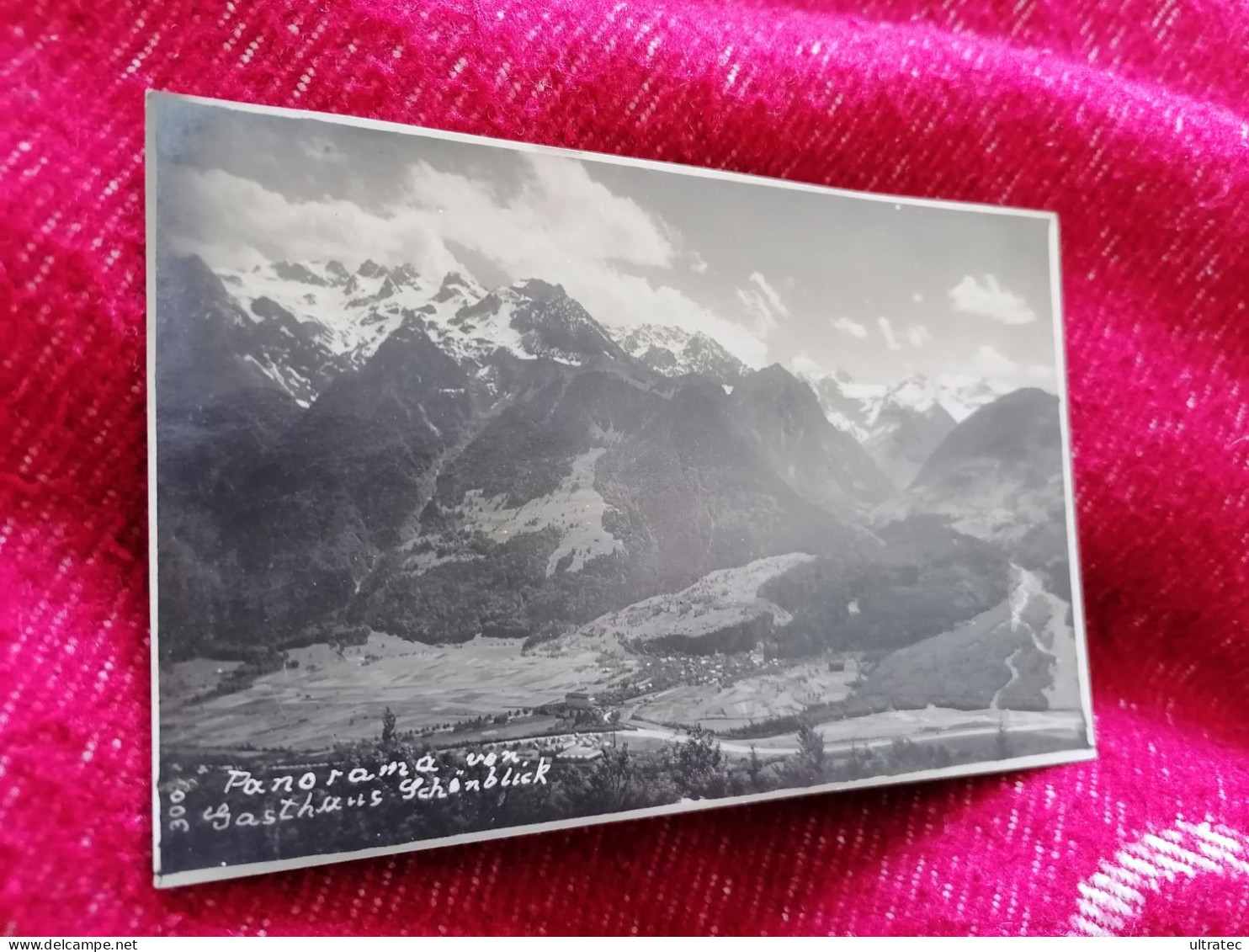 AK "GASTHAUS SCHÖNBLICK BEI LATZ BLUDENZ VBG. 1926" TOLLER AUSBLICK VOM GASTHOF, VORARLBERG, SCHÖNE ALTE POSTKARTE ANTIK - Bludenz