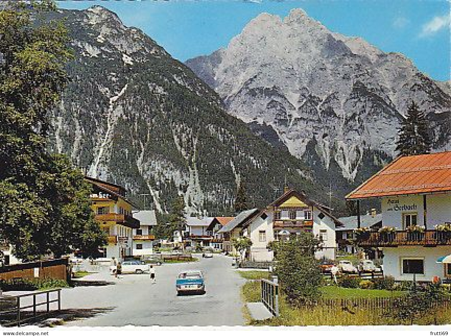 AK 215960 AUSTRIA - Leutasch - Waidach - Straßenmoriv - Leutasch