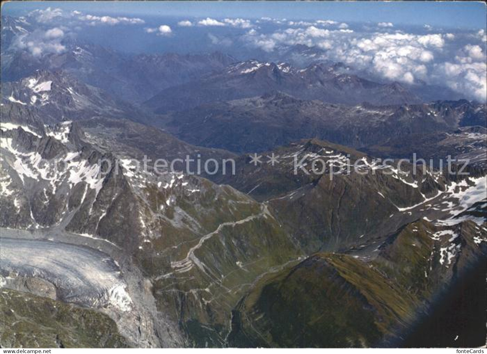 11955504 Rhonegletscher Glacier Du Rhone Belvedere-Furka-Ursern-Oberalp Rhone Rh - Sonstige & Ohne Zuordnung