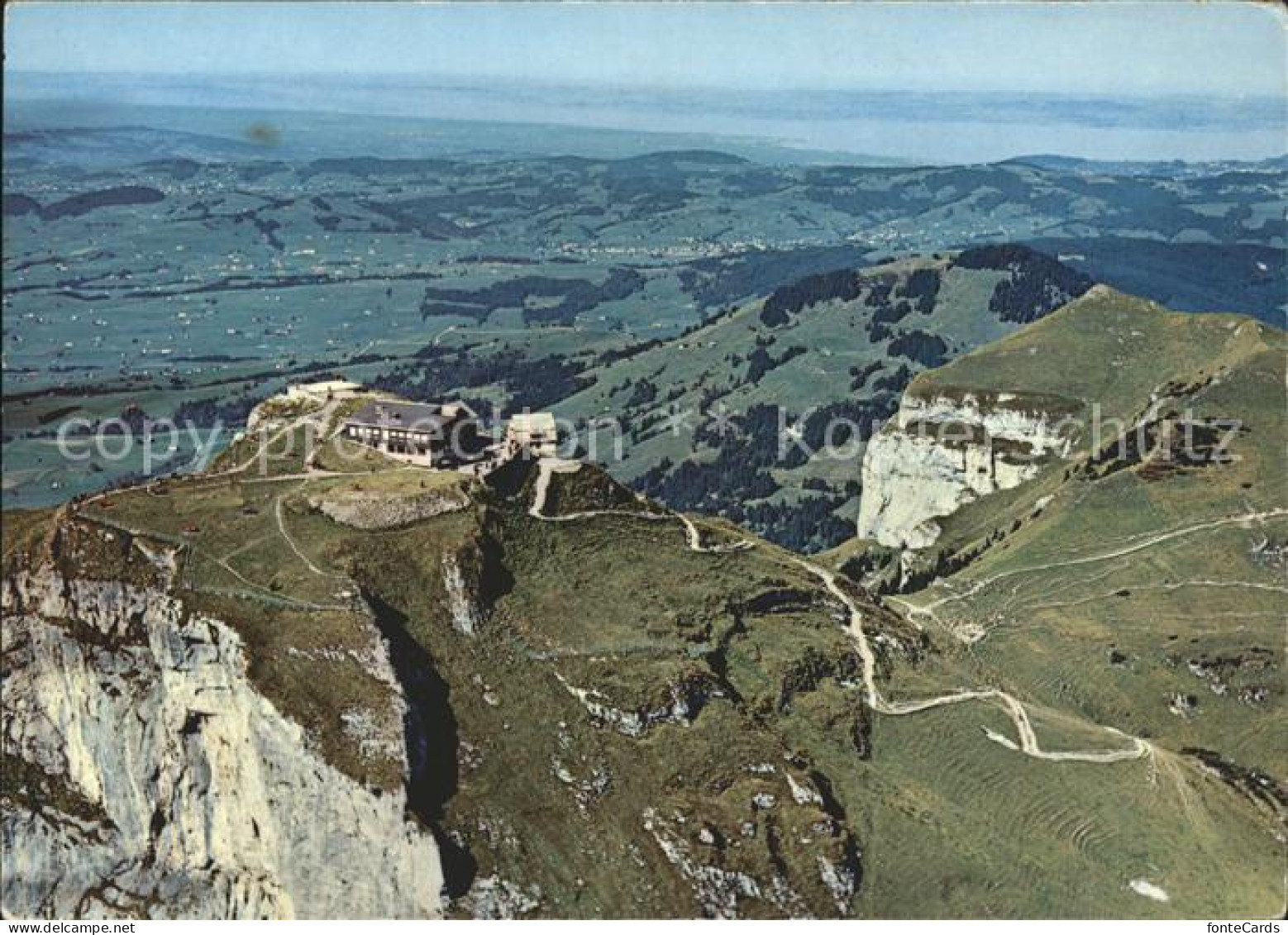 11955500 Hoher Kasten Fliegeraufnahme Kamor Faehnern Gais Bodensee Hoher Kasten - Other & Unclassified