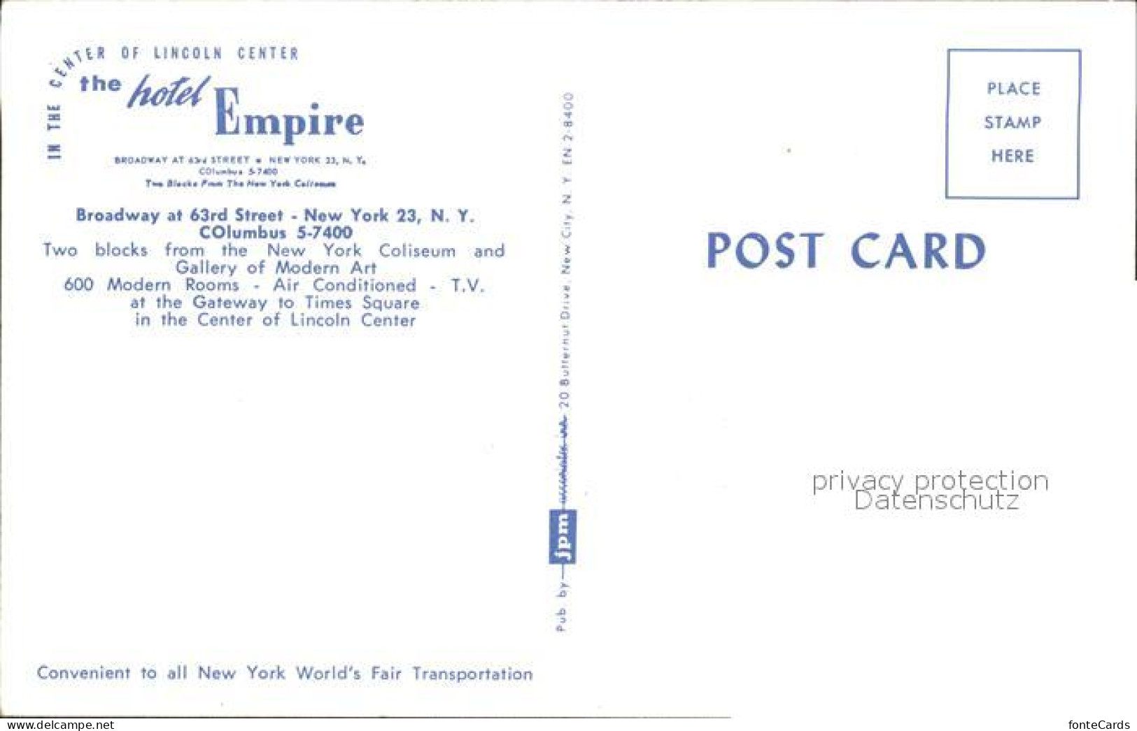 11954947 New_York_City Center Lincoln Hotel Empire - Autres & Non Classés