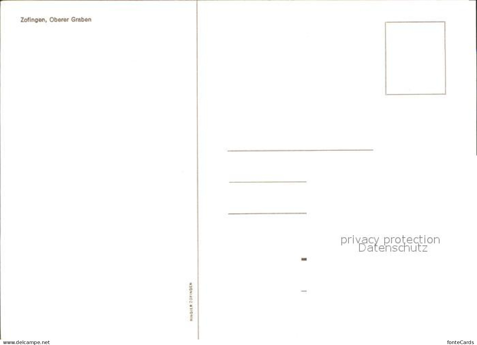 11954071 Zofingen Oberer Graben Zofingen - Otros & Sin Clasificación