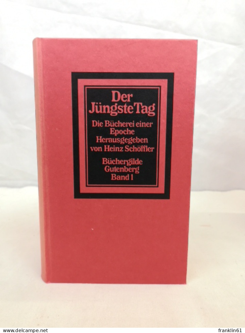 Der Jüngste Tag. Bücherei Einer Epoche. Band 1 Bis Band 7. Komplett. - Poems & Essays
