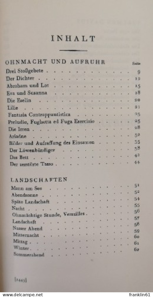 Der jüngste Tag. Bücherei einer Epoche. Band 1 bis Band 7. Komplett.