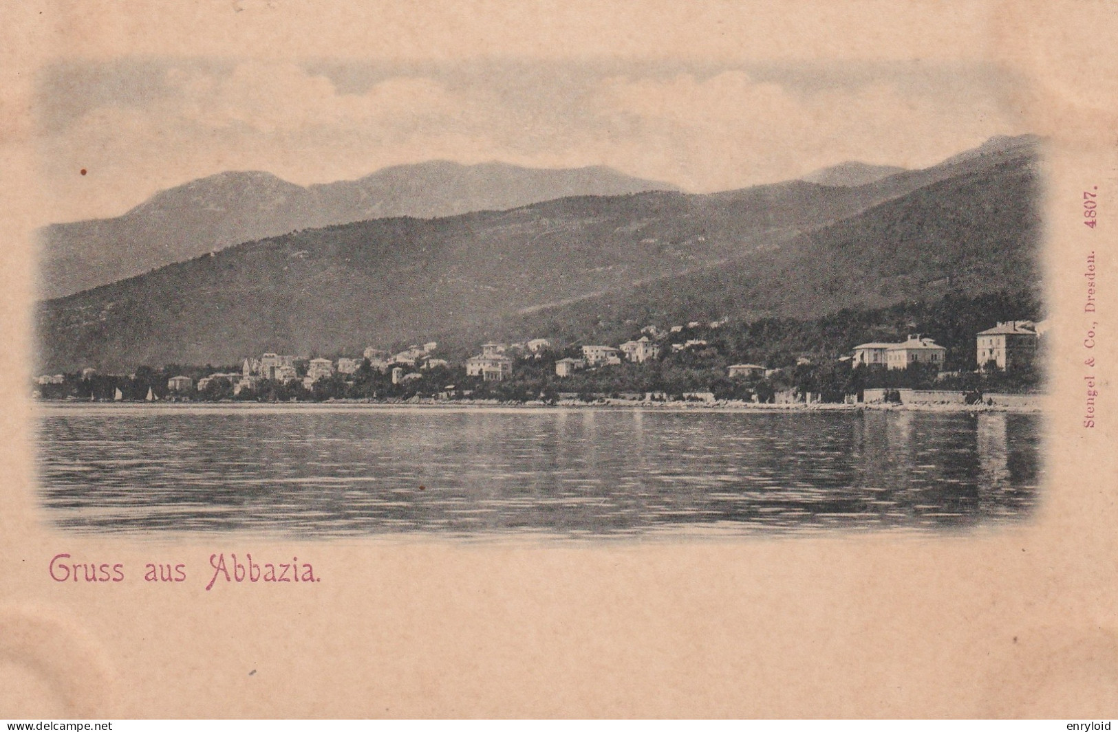 Gruss Aus Abbazia. - Kroatien