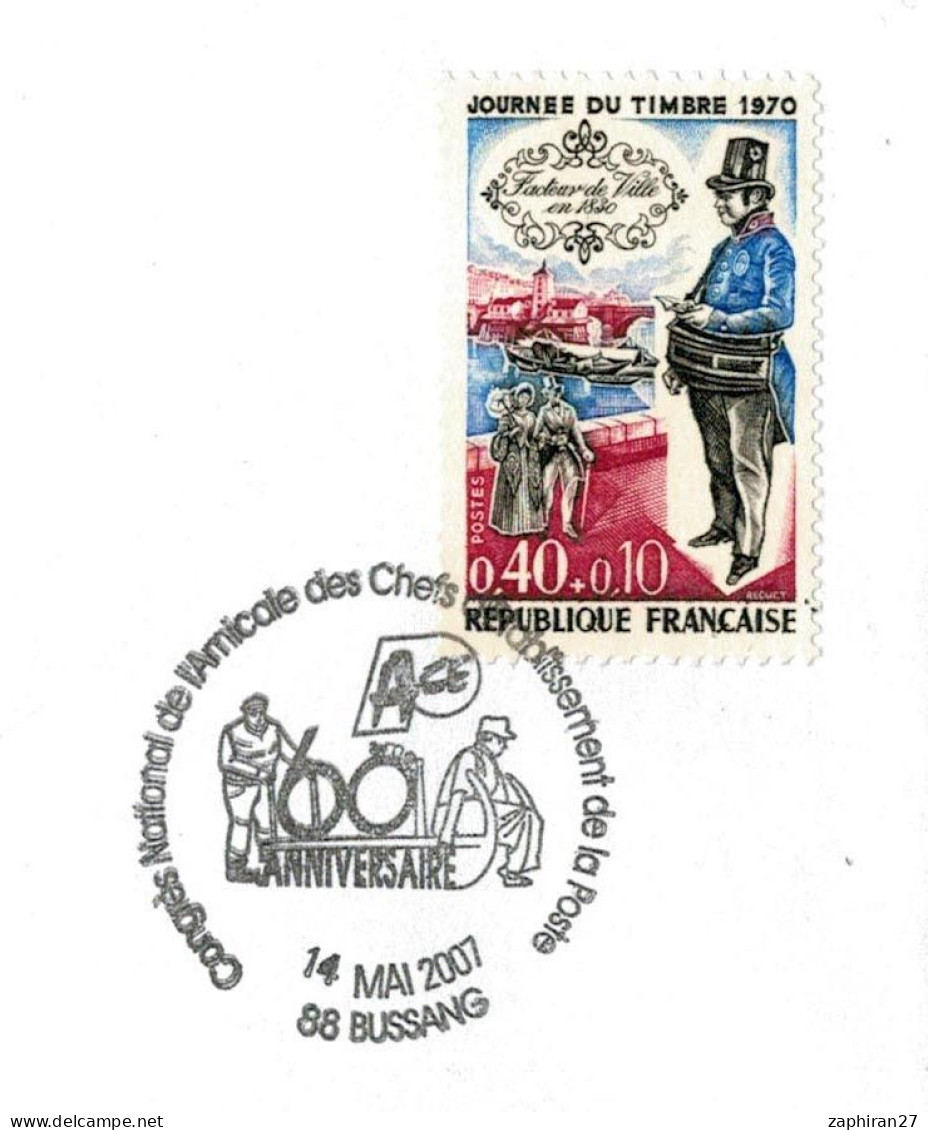 BUSSANG (88) 60è CONGRES DE L'AMICALE DES CHEFS D'ETABLISSEMENTS DE LA POSTE #752# - Philatelic Exhibitions