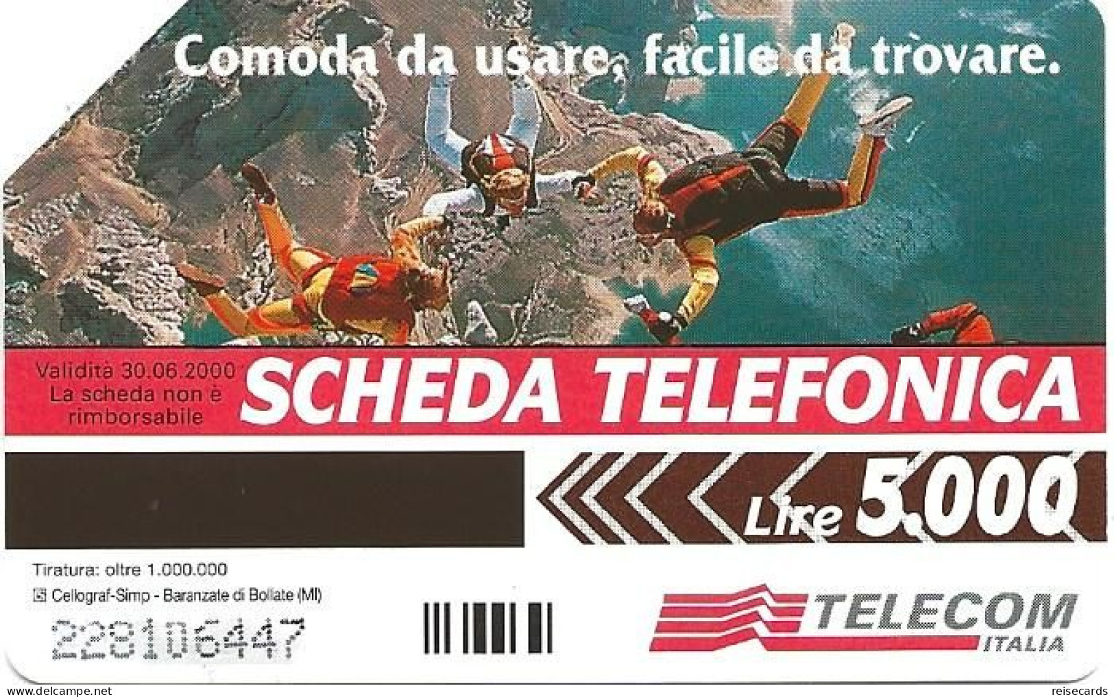 Italy: Telecom Italia - La Scheda Telefonica, Non Cercarla Lontano - Públicas  Publicitarias