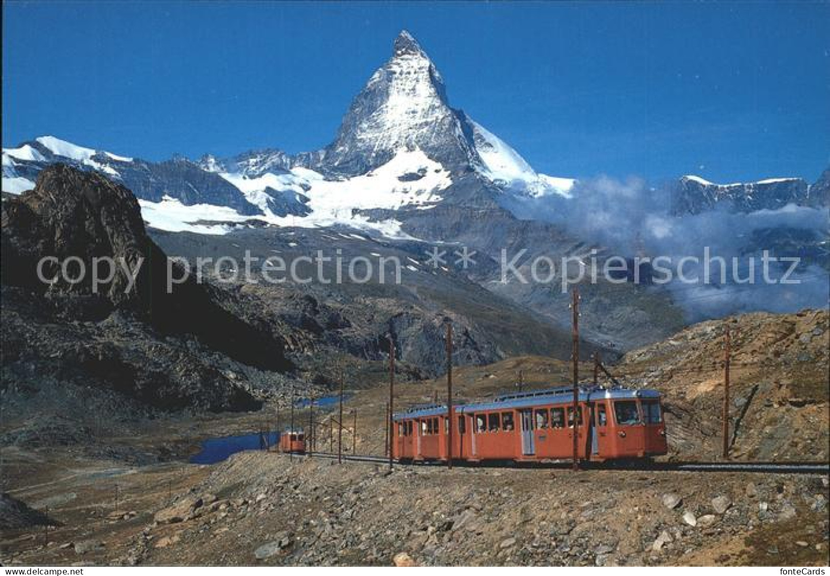 11947720 Gornergrat Zermatt Gornergratbahn Bei Rotenboden Matterhorn Riffelhorn  - Autres & Non Classés