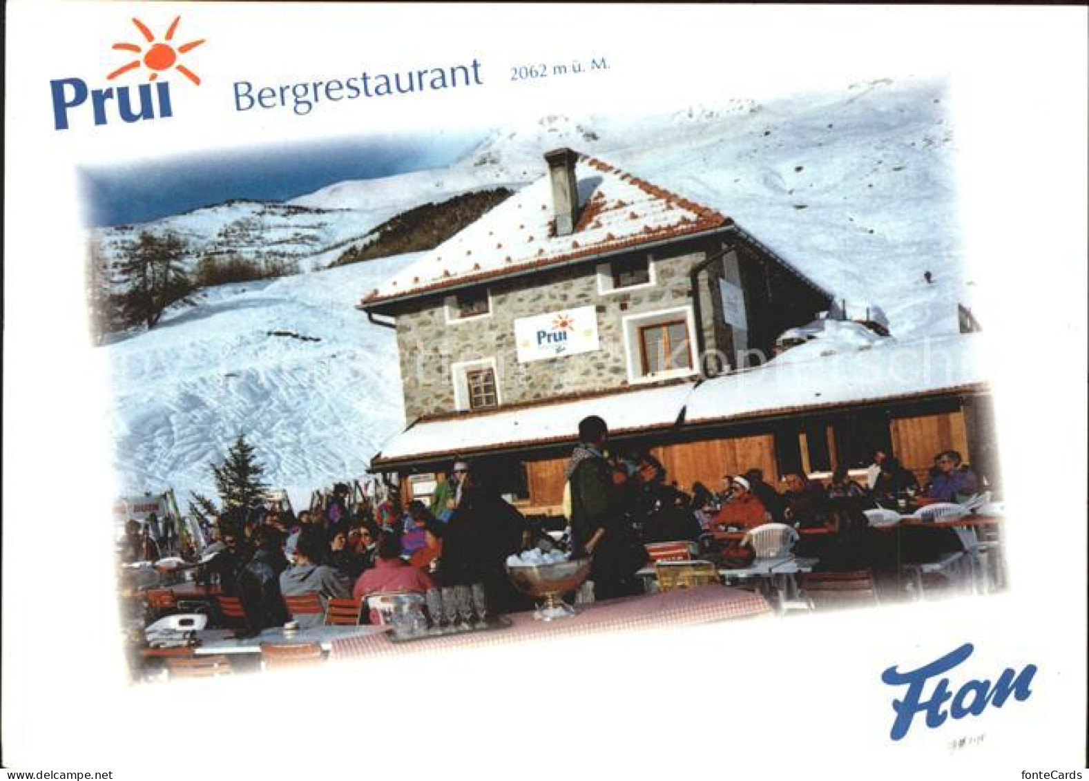 11947038 Ftan Bergrestaurant Prui Ftan - Autres & Non Classés