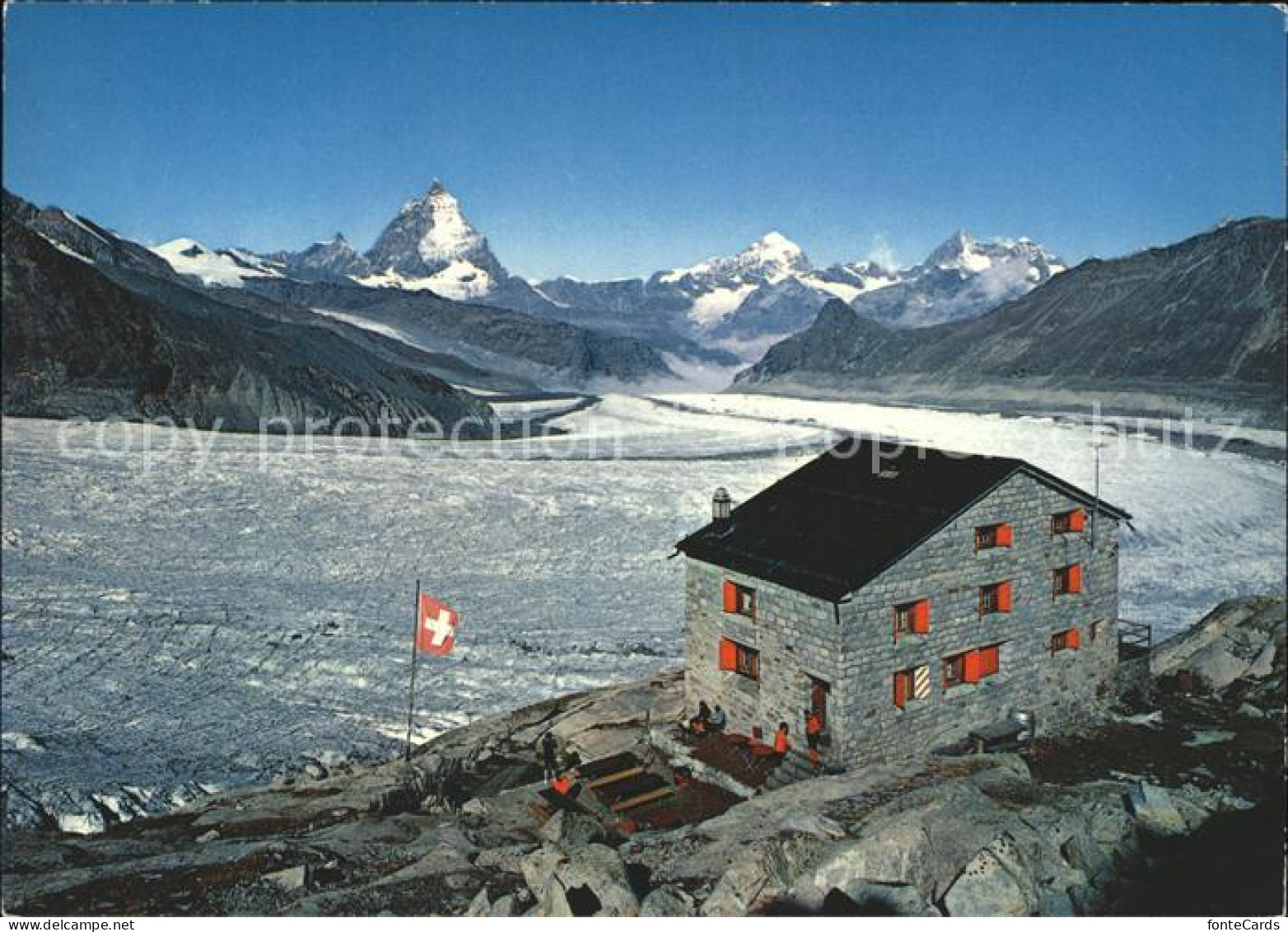 11947012 Monte Rosa Huette Zermatt Matterhorn Gornergletscher Dt. Blanceh Monte  - Sonstige & Ohne Zuordnung