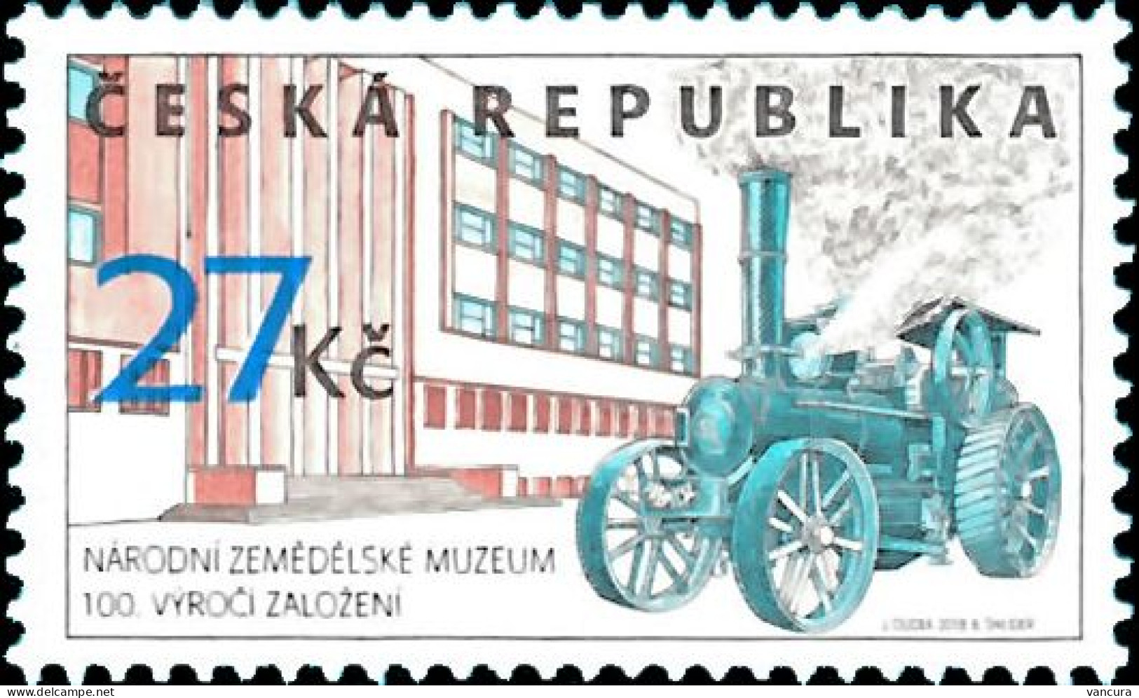 997 Czech Republic National Museum Of Agriculture  2018 Tractor - Museen