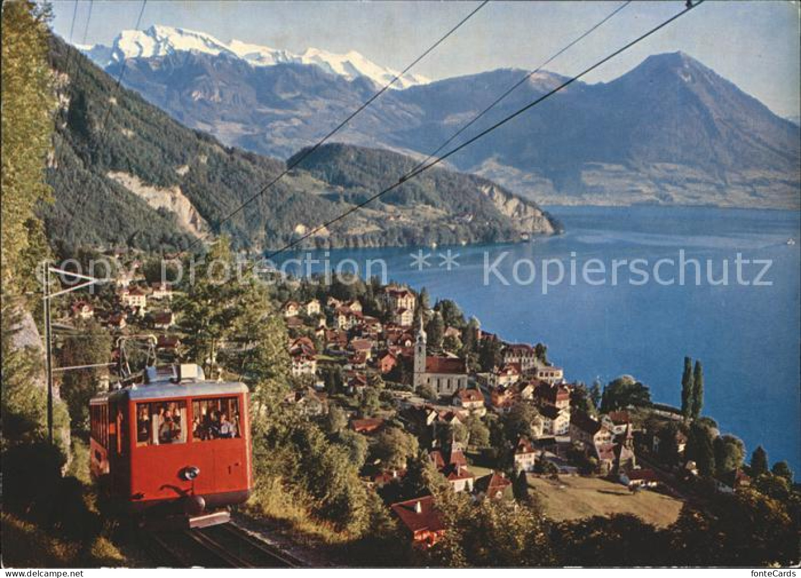 11946633 Vitznau Mit Rigibahn Und Nidwalder Alpen Vitznau - Otros & Sin Clasificación