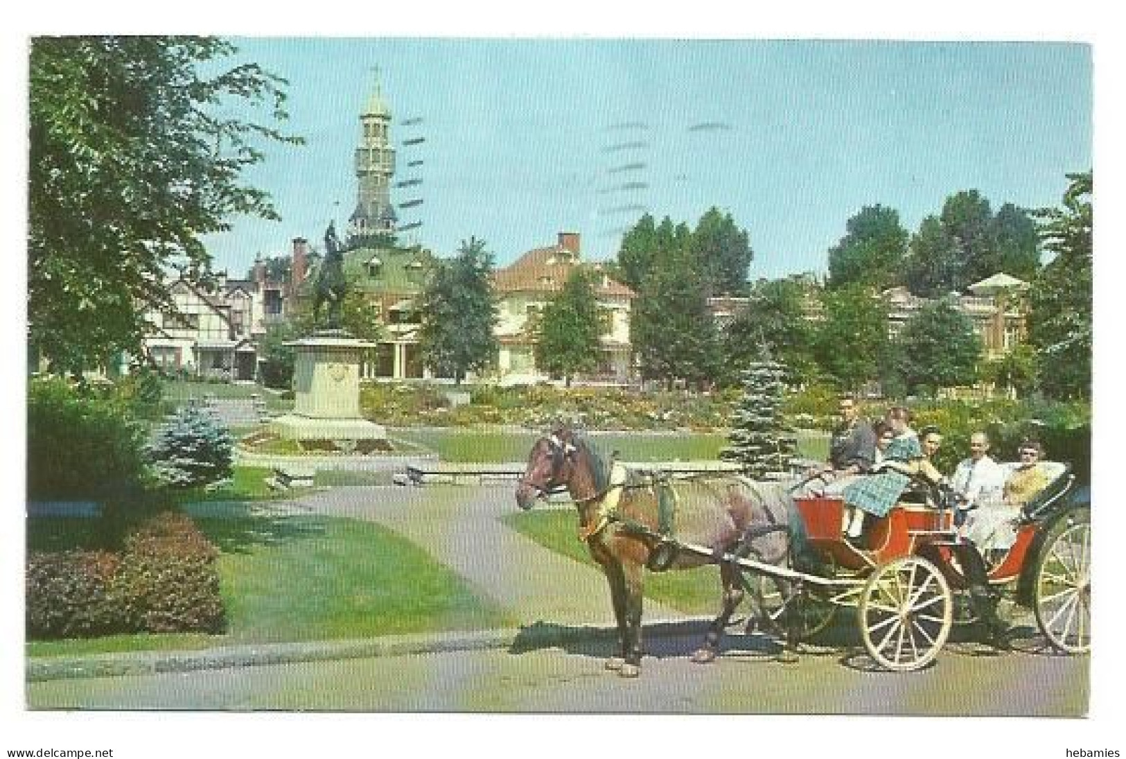 A CALECHE At JOAN Of ARC PARK - QUEBEC - CANADA - - Andere & Zonder Classificatie