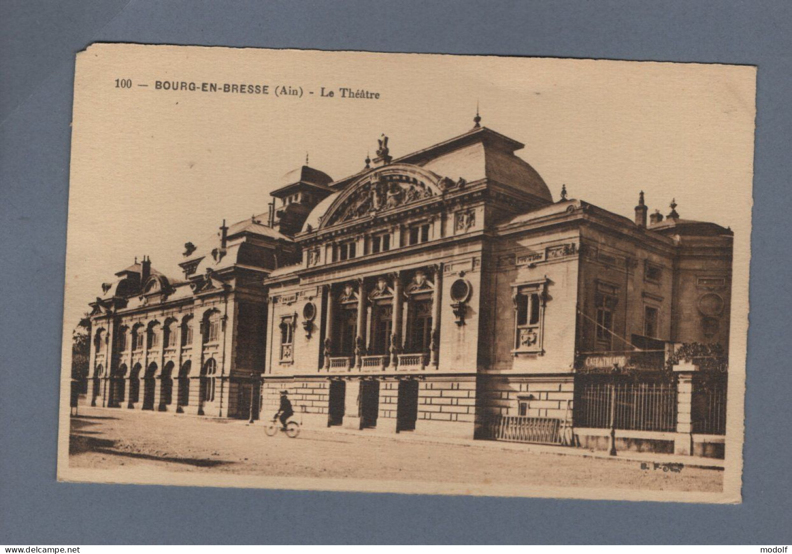 CPA - 01 - Bourg-en-Bresse - Le Théâtre - Non Circulée - Other & Unclassified